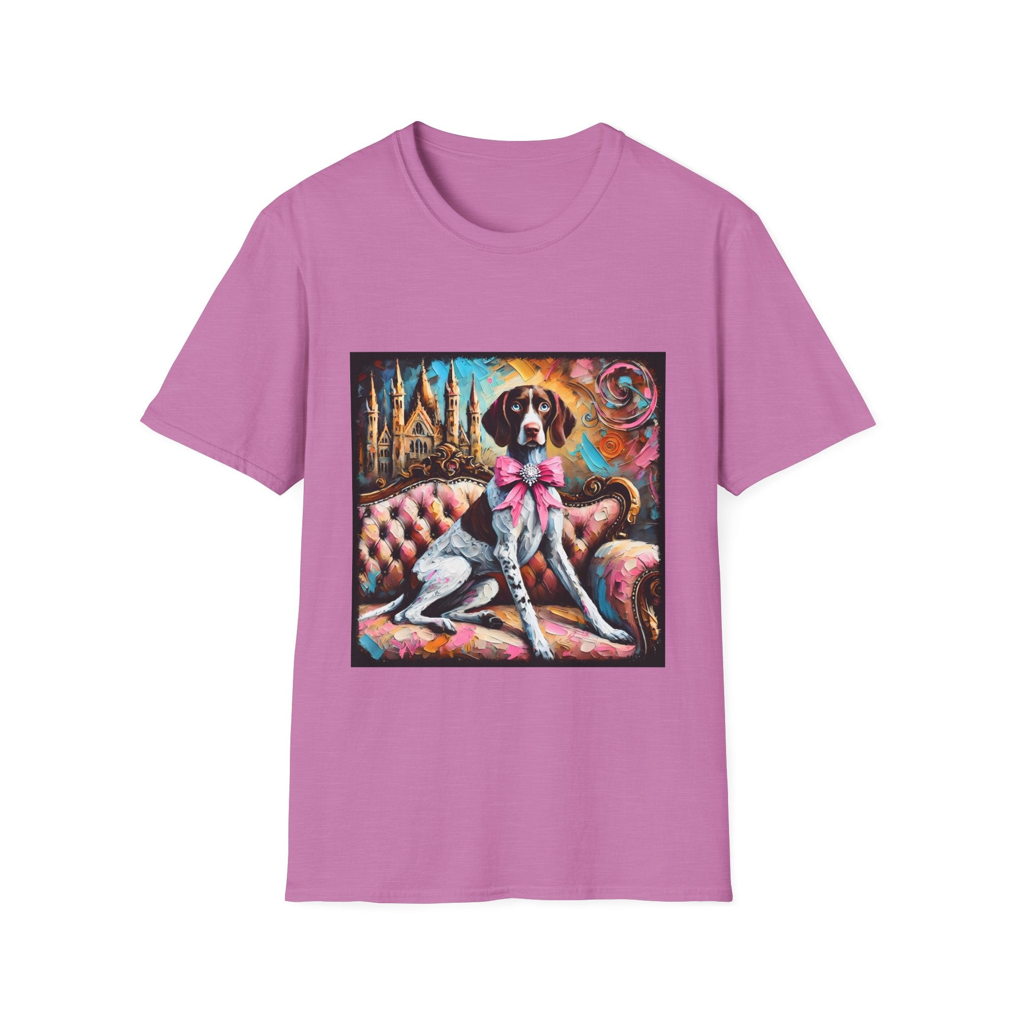 German Shorthaired Pointer Diamond Princess Classic | Unisex Dog T-Shirt