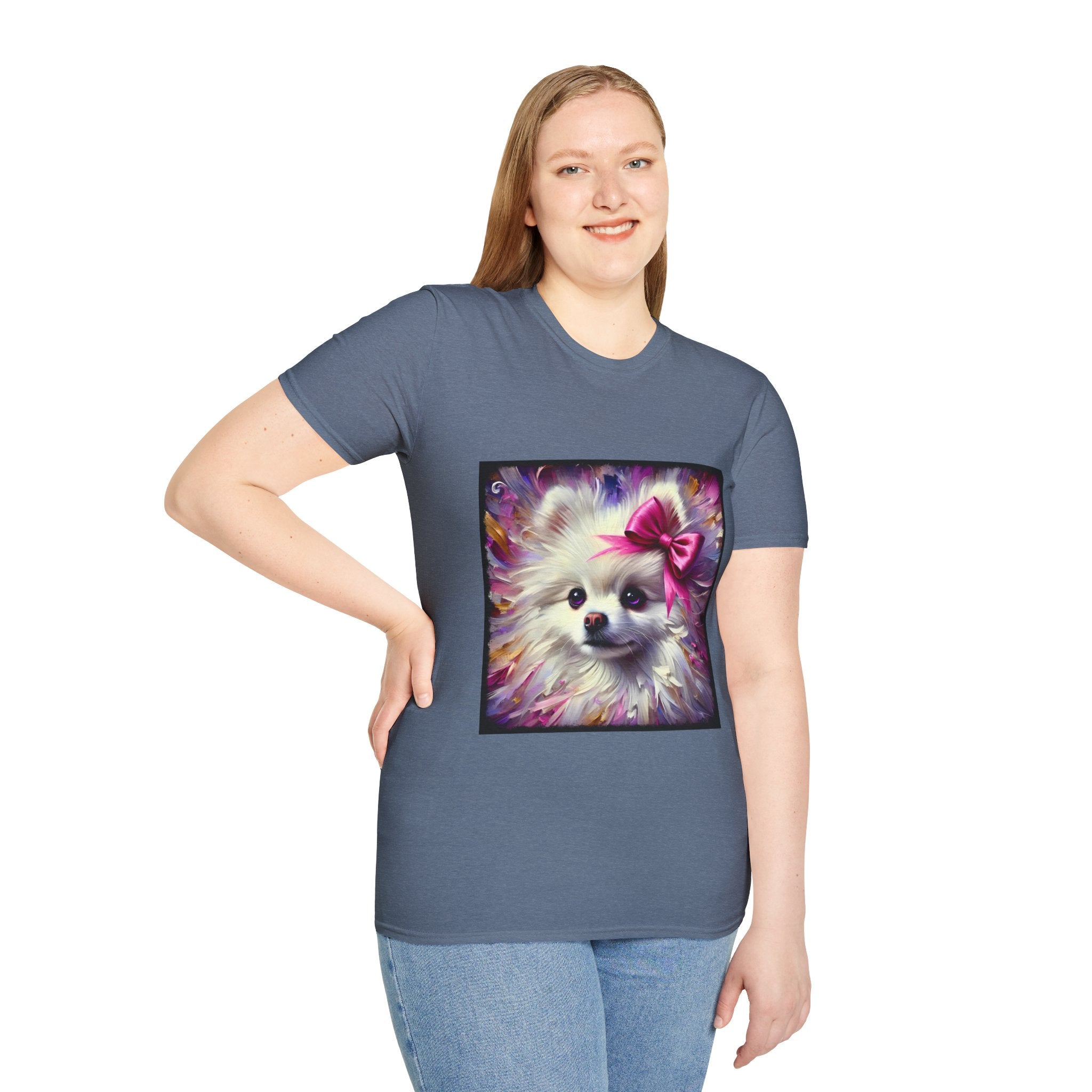 Pomeranian Beautiful Classic  | Unisex Dog T-Shirt
