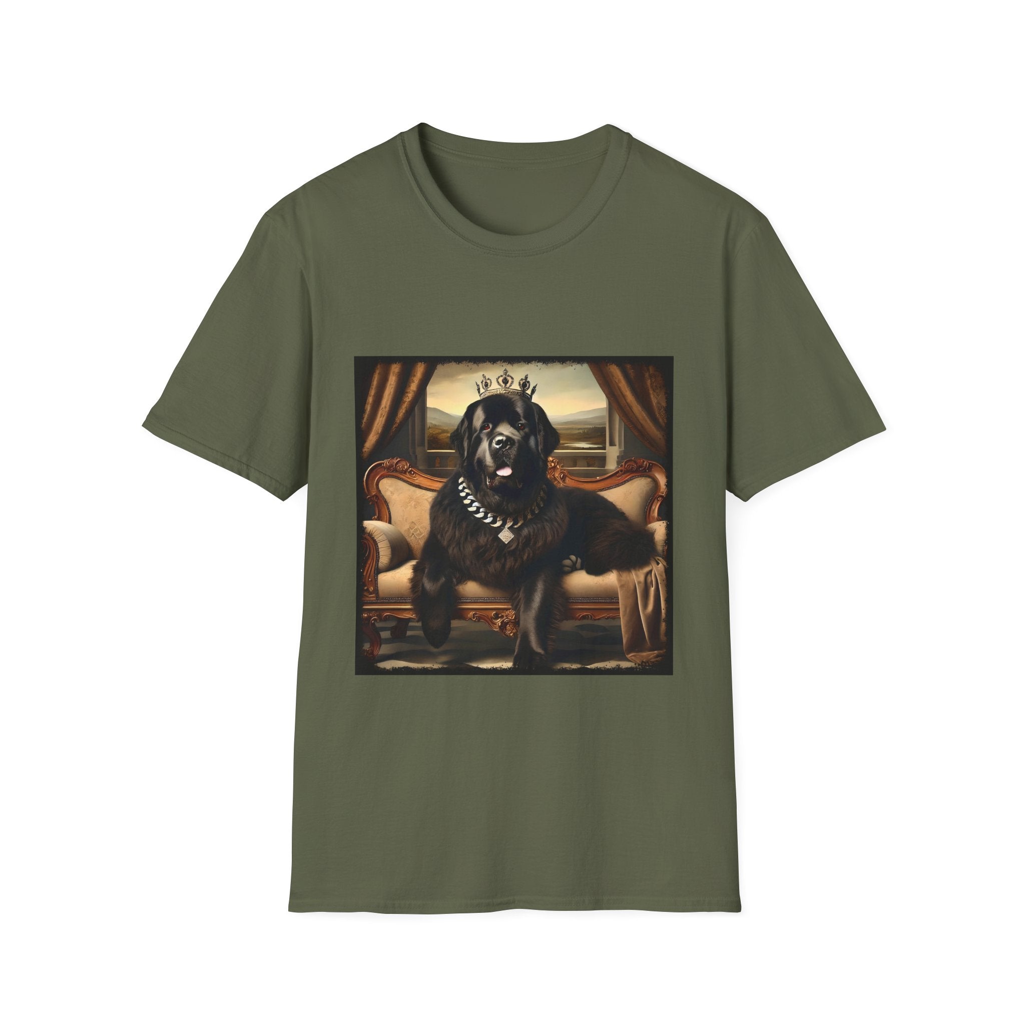 Newfoundland Posh Prince | Unisex Dog T-Shirt