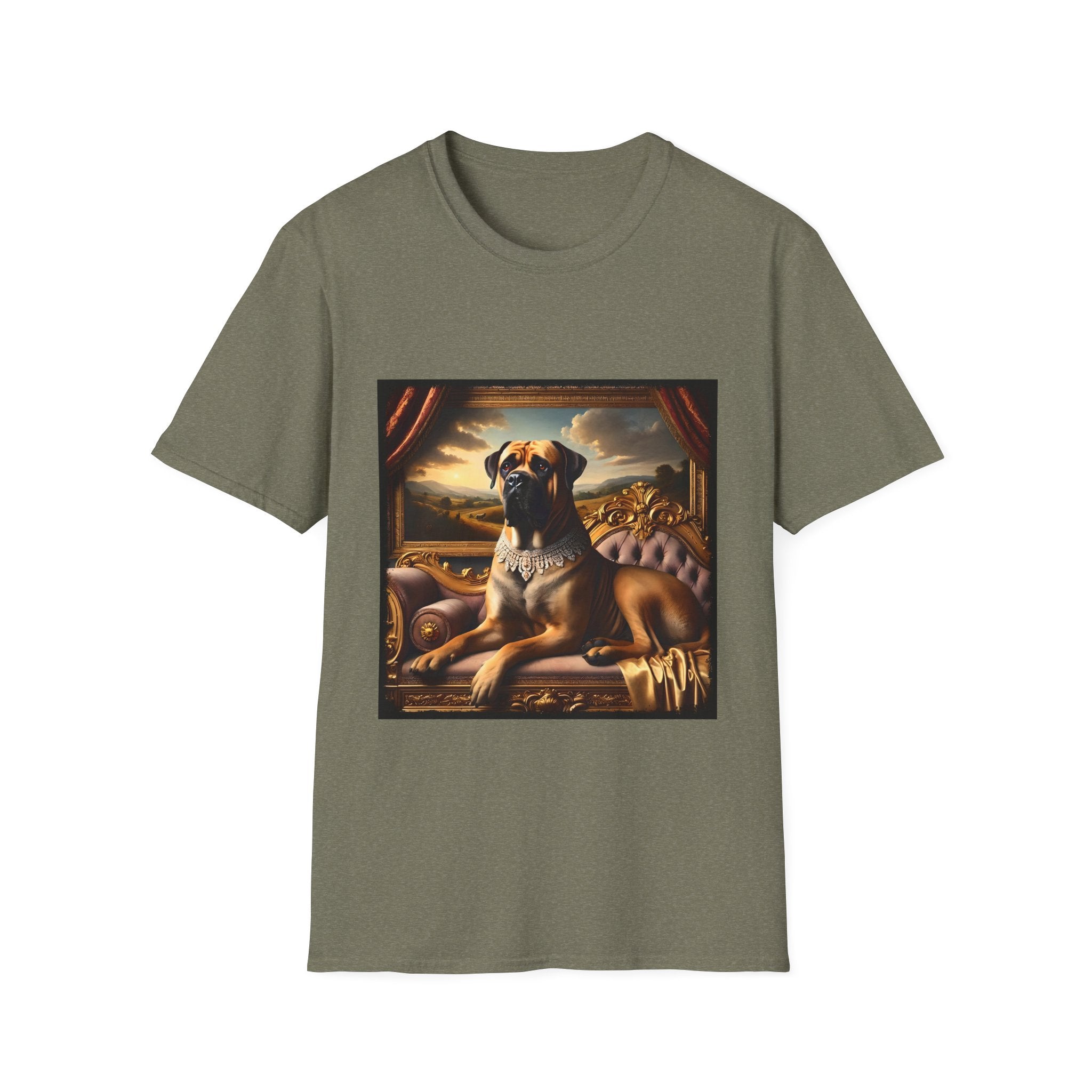 Bullmastiff Royal Princess | Unisex Dog T-Shirt