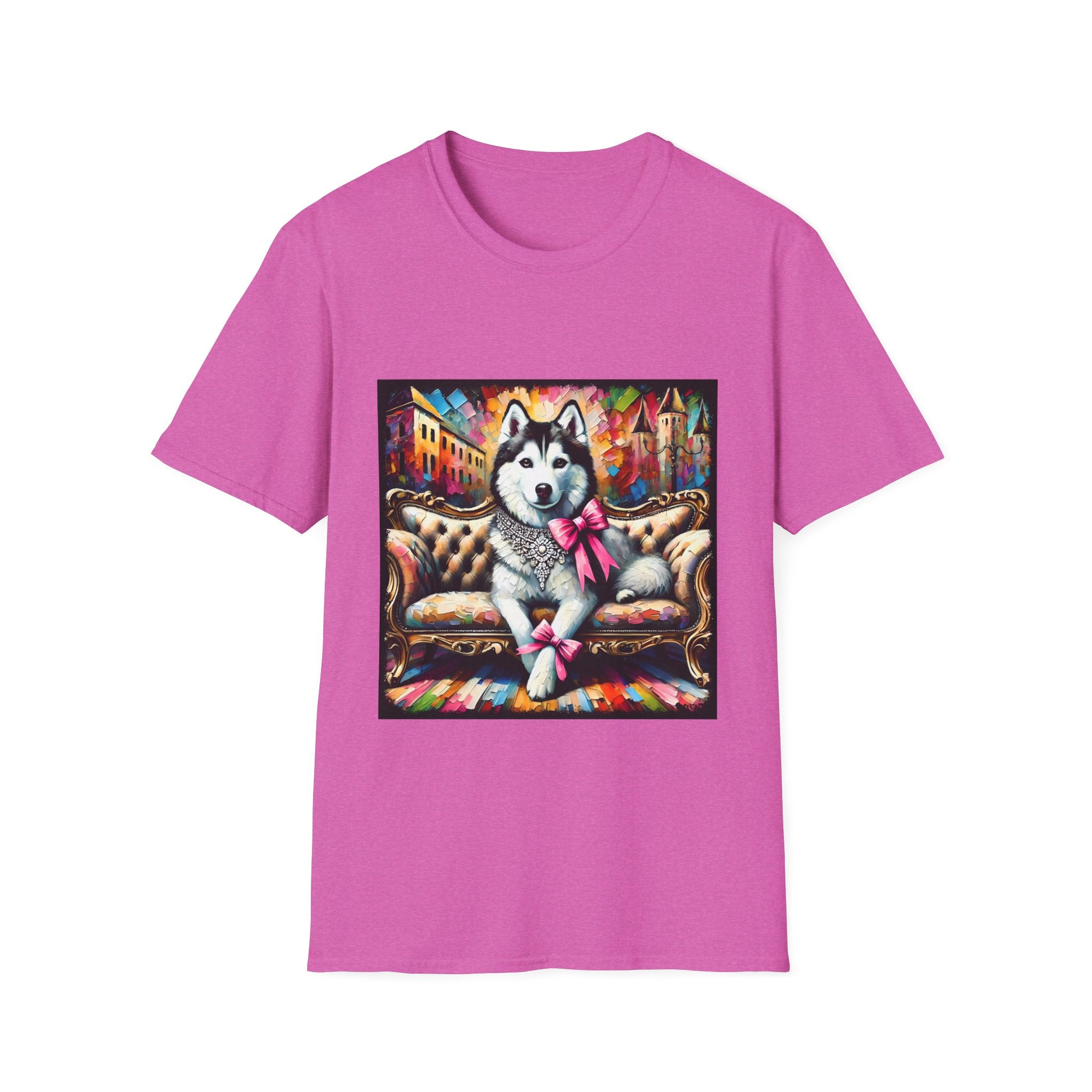 Siberian Husky Diamond Princess Classic | Unisex Dog T-Shirt