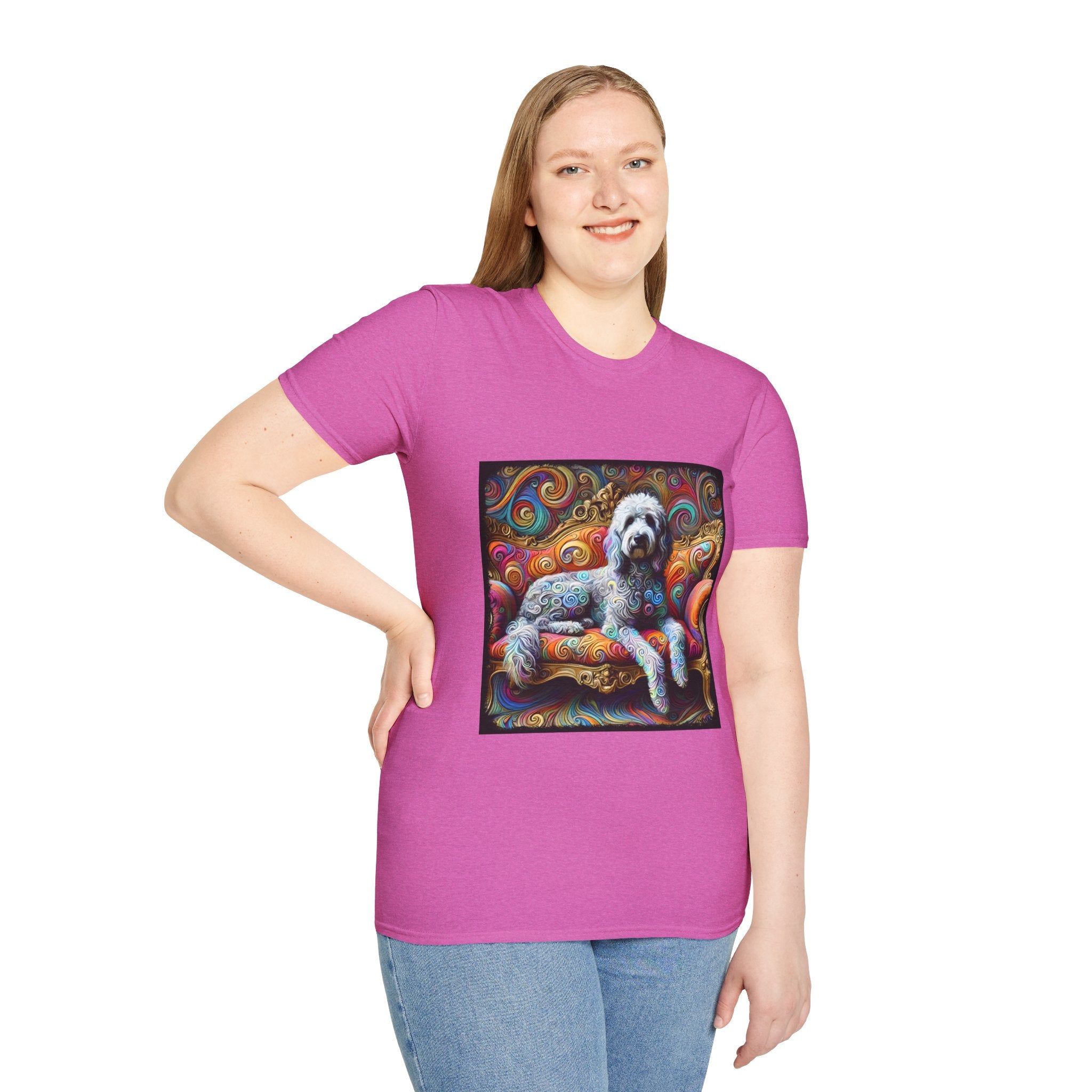 Labradoodle Vivid Swirl | Unisex Dog T-Shirt