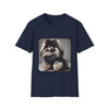 Pomeranian Denim Darling | Unisex Dog T-Shirt