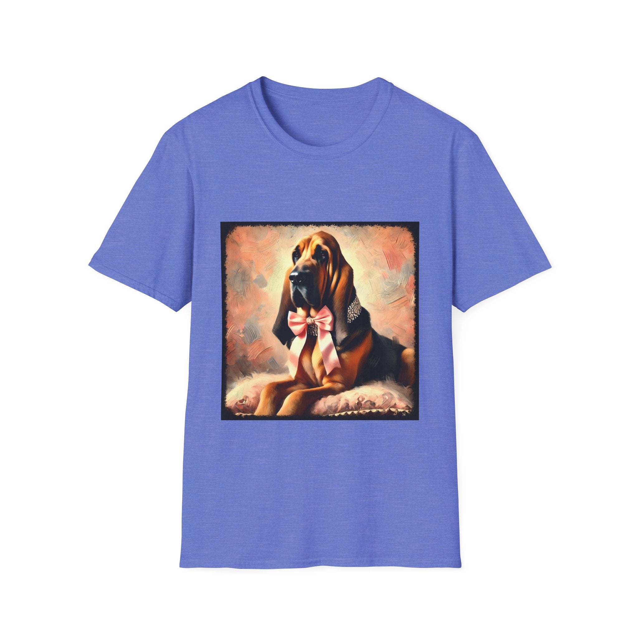Bloodhound Poised Classic | Unisex Dog T-Shirt