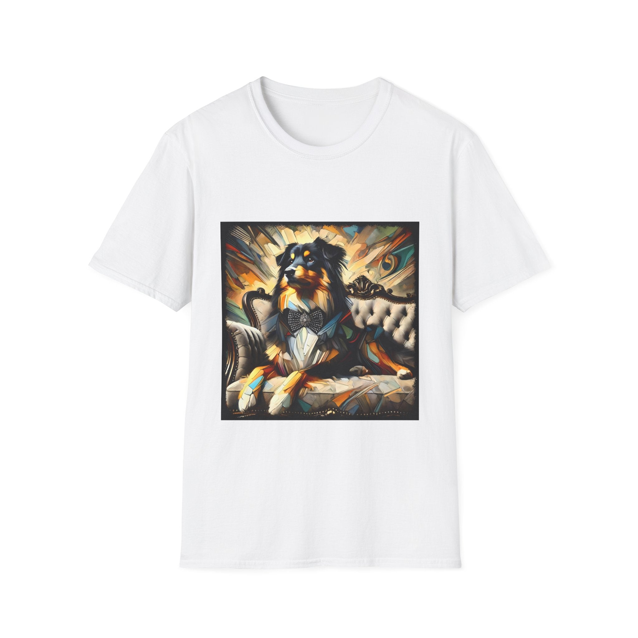 Miniature American Shepherd Bowtie Classic |  Unisex Dog T-Shirt