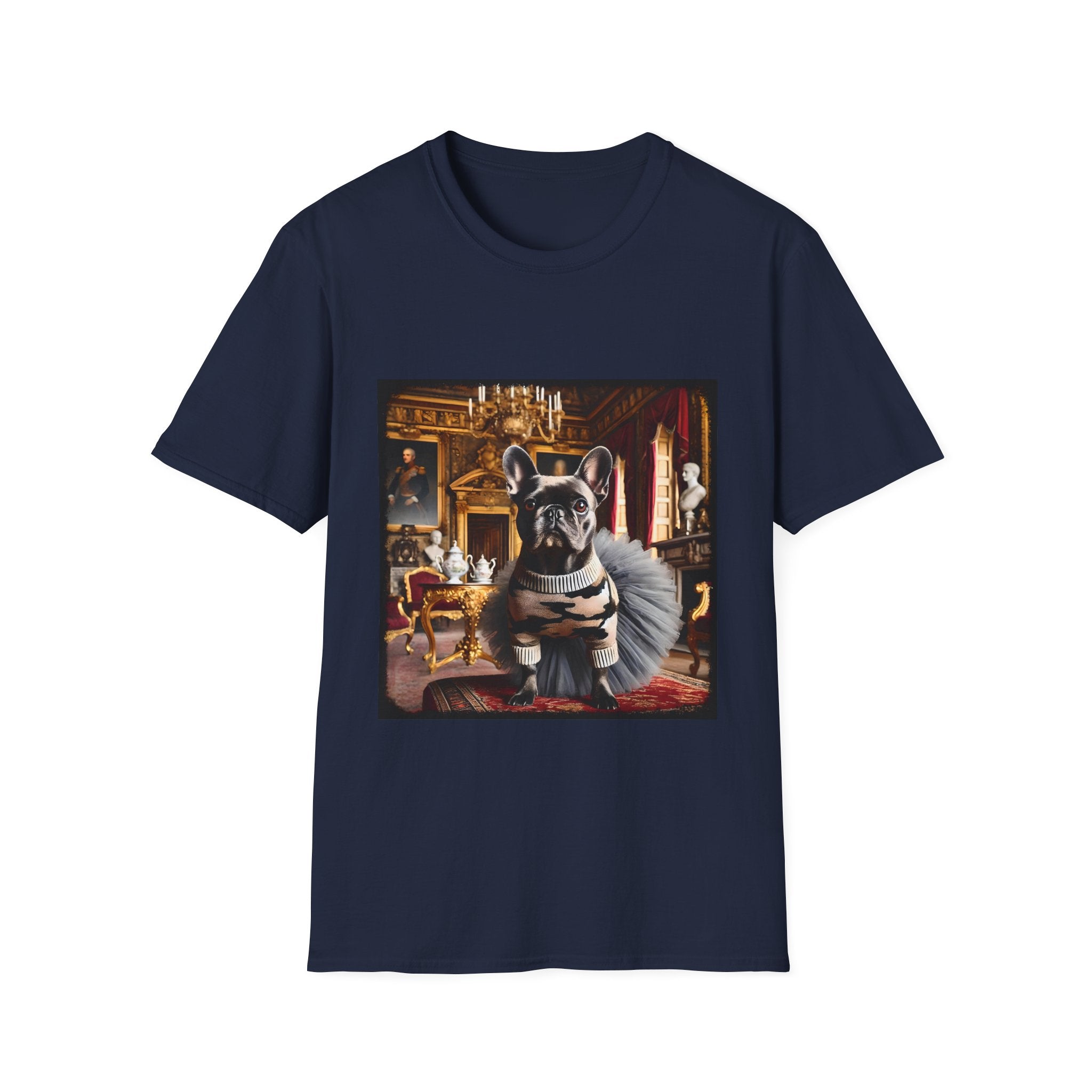 French Bulldog Vintage Vogue | Unisex Dog T-Shirt