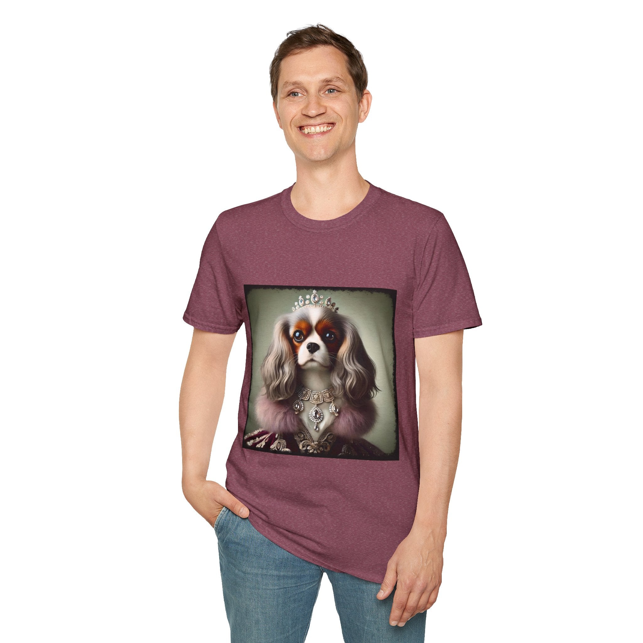 Cavalier King Charles Spaniel Diamond Drip | Unisex Dog T-Shirt