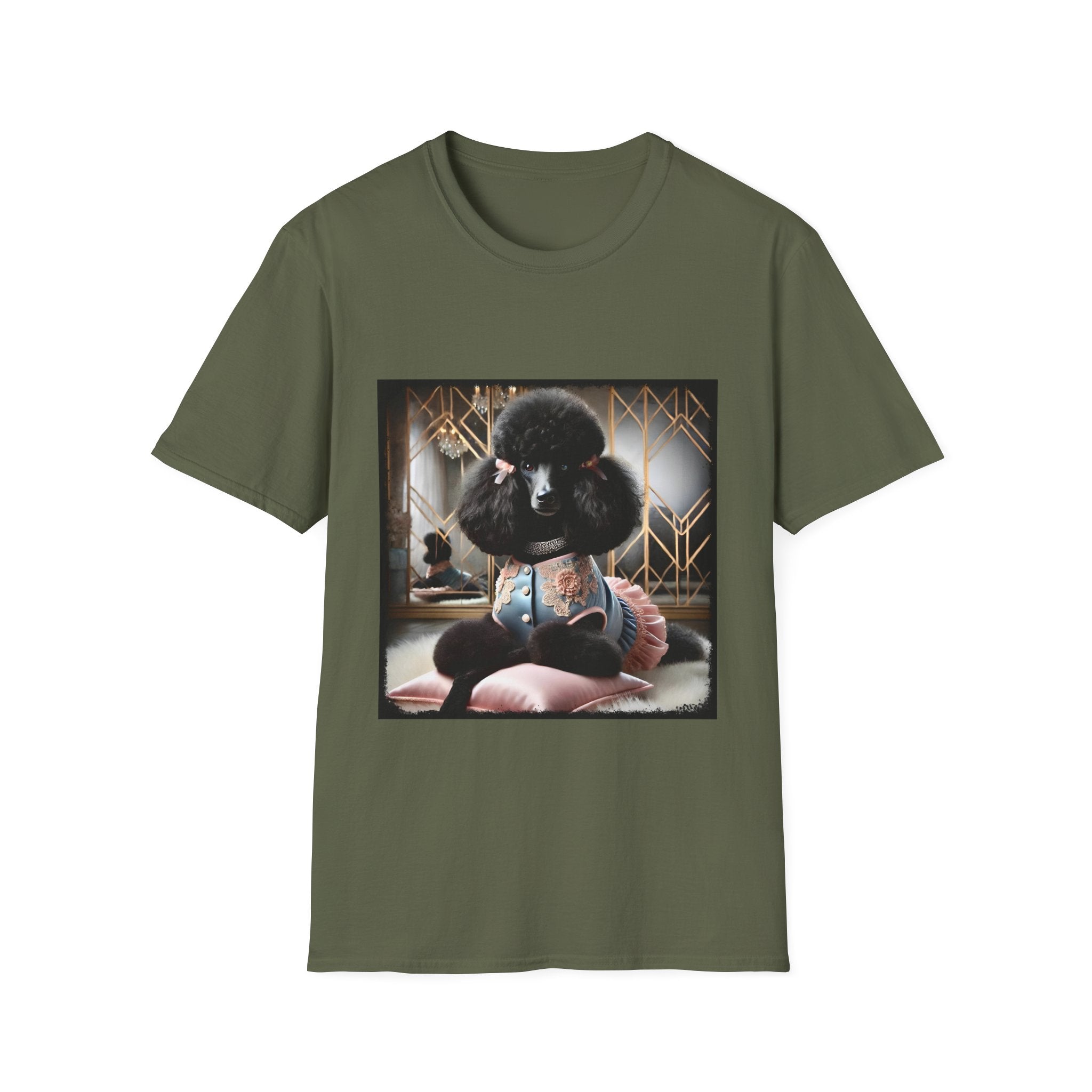 Poodle Satin Diva | Unisex Dog T-Shirt