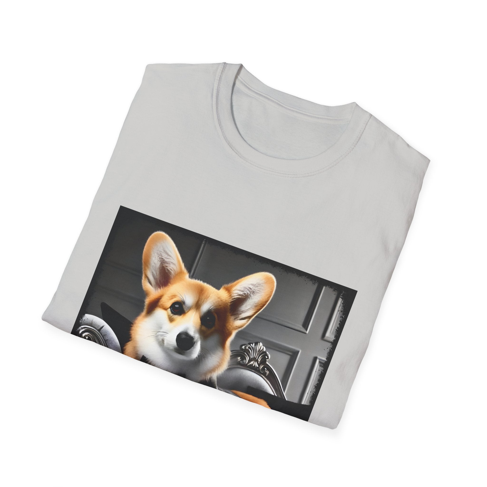 Pembroke Welsh Corgi Tux Luxe | Unisex Dog T-Shirt