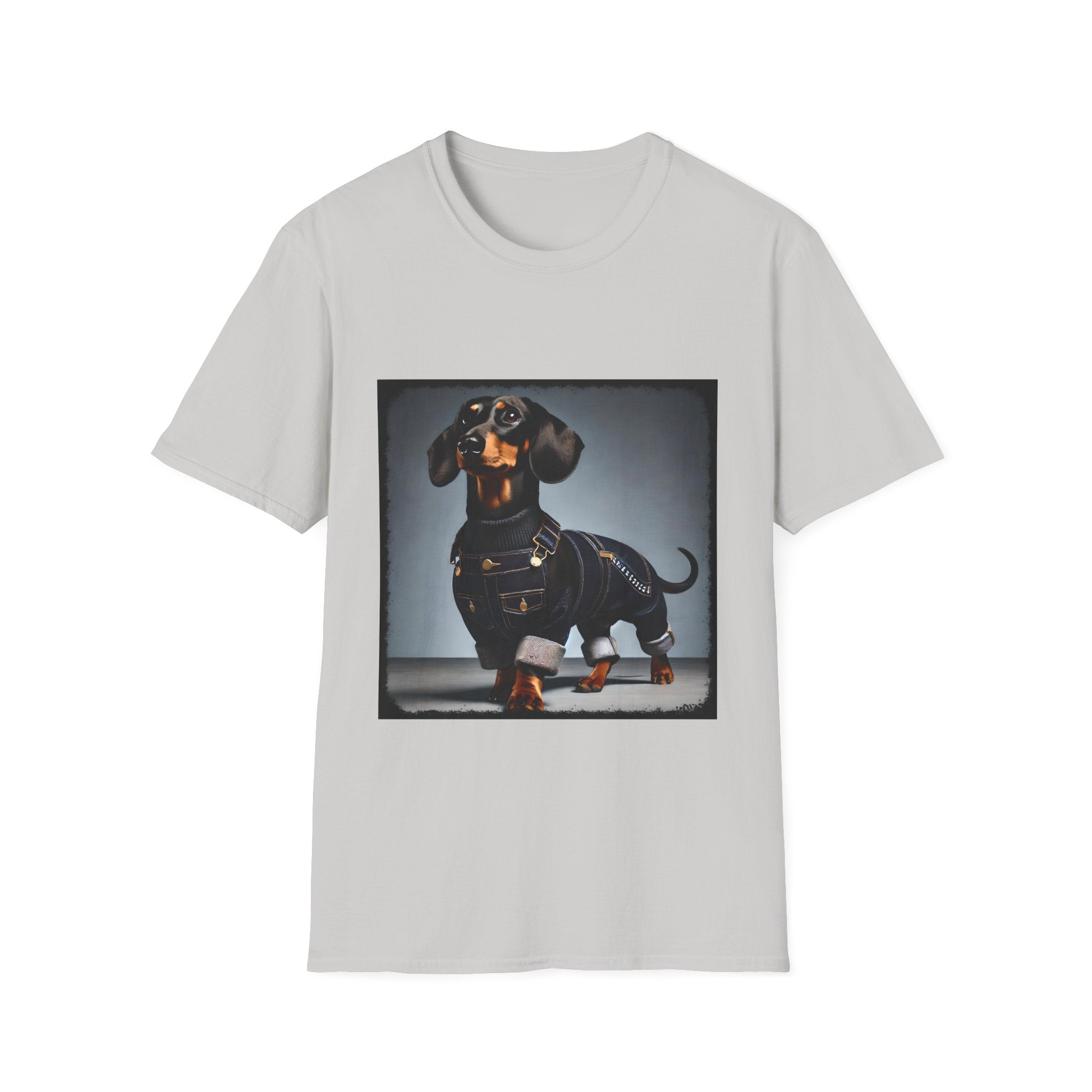 Dachshund Denim Doll | Unisex Dog T-Shirt