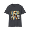 Wheaten Terrier Dapper Dawg | Unisex Dog T-Shirt