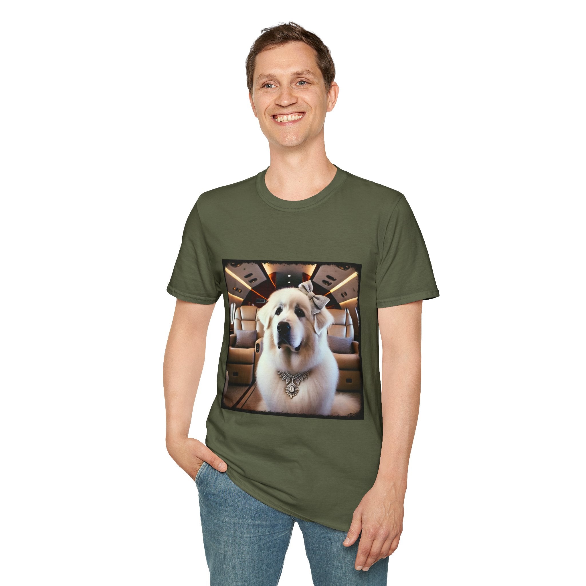 Great Pyrenees Jet Setter | Unisex Dog T-Shirt