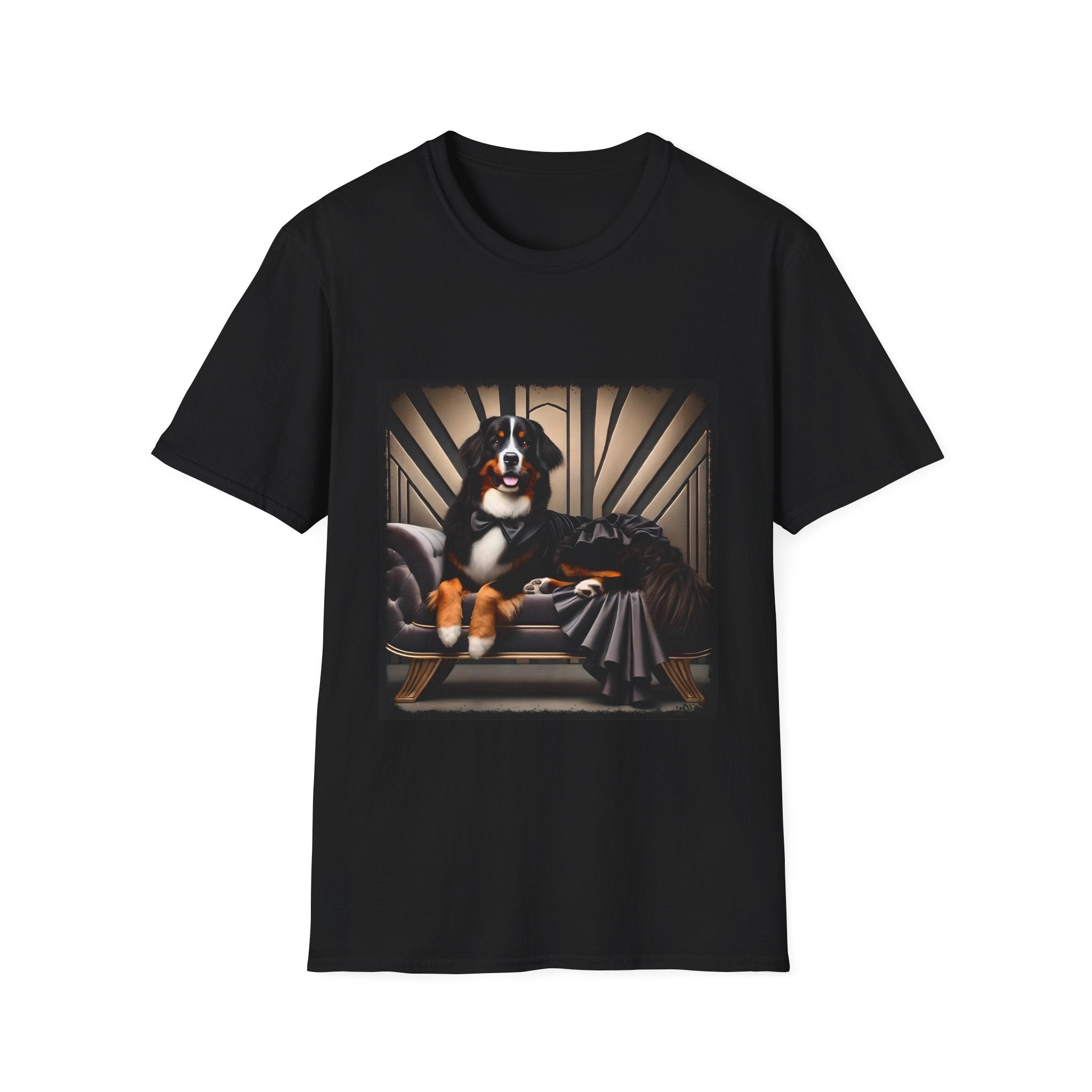 Bernese Mountain Dog Gatsby Gal | Unisex Dog T-Shirt