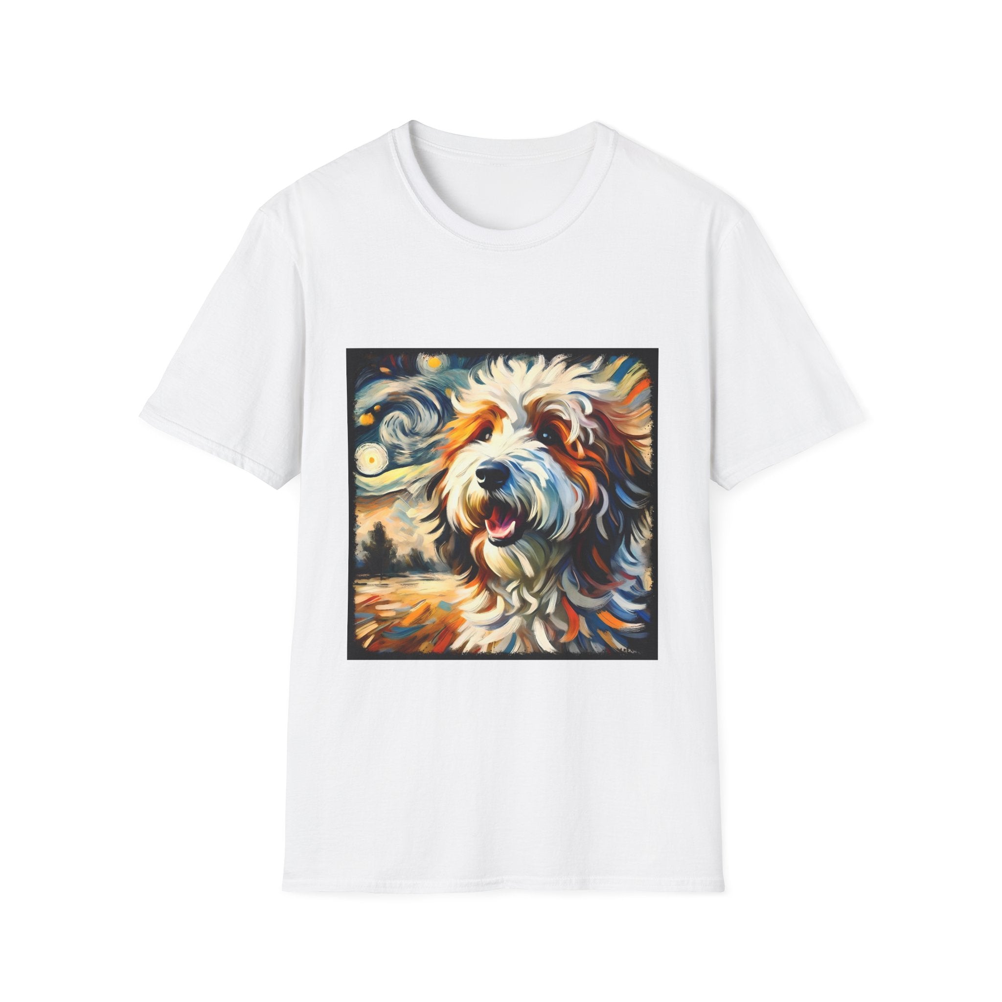 Bernedoodle Vivid Swirl | Unisex Dog T-Shirt