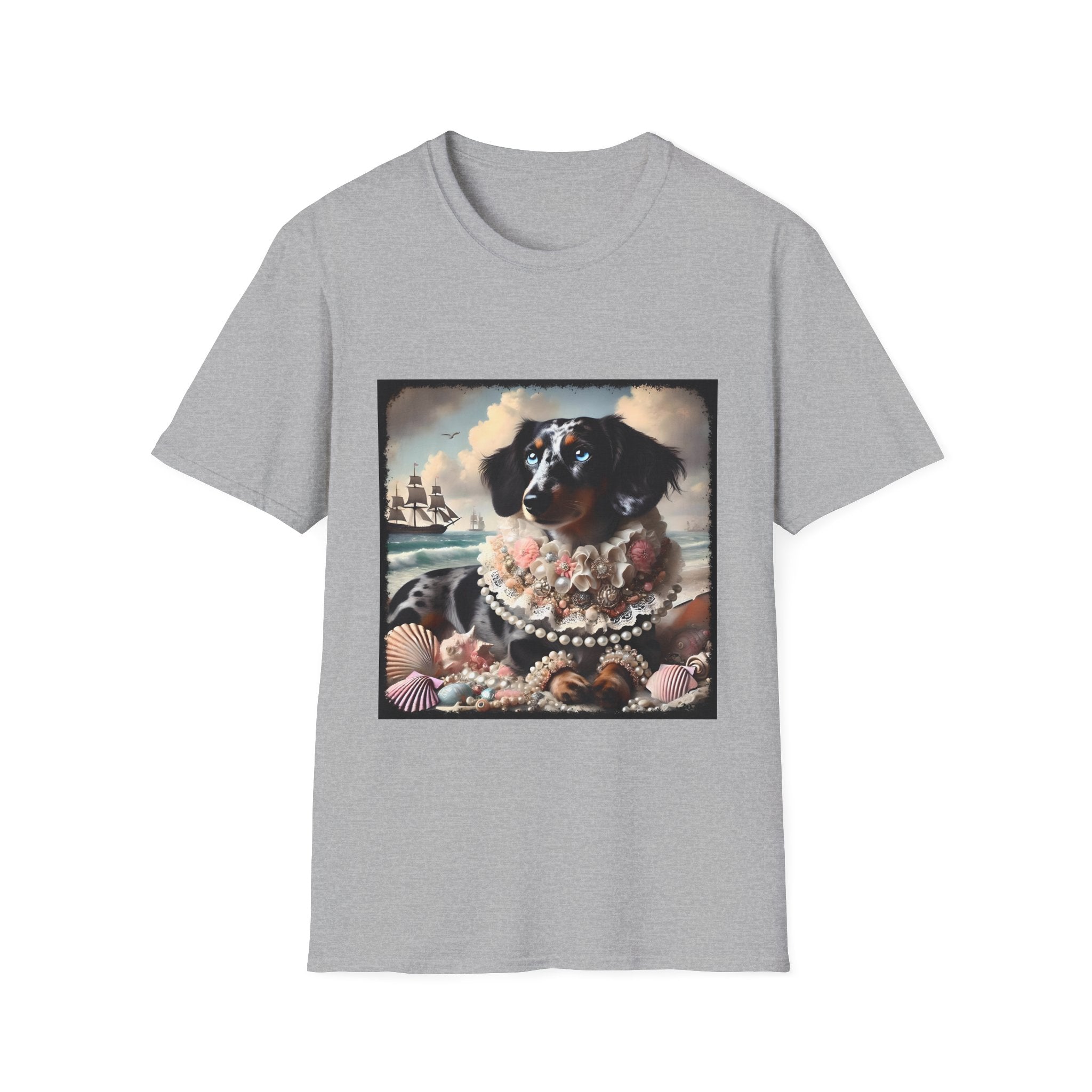 Dachshund Beach Beauty | Unisex Dog T-Shirt