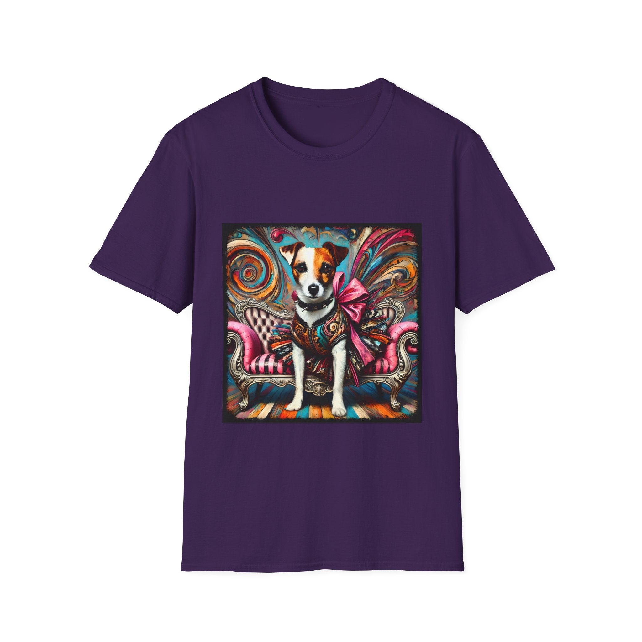 Jack Russell Terrier Chic Rocker | Unisex Dog T-Shirt
