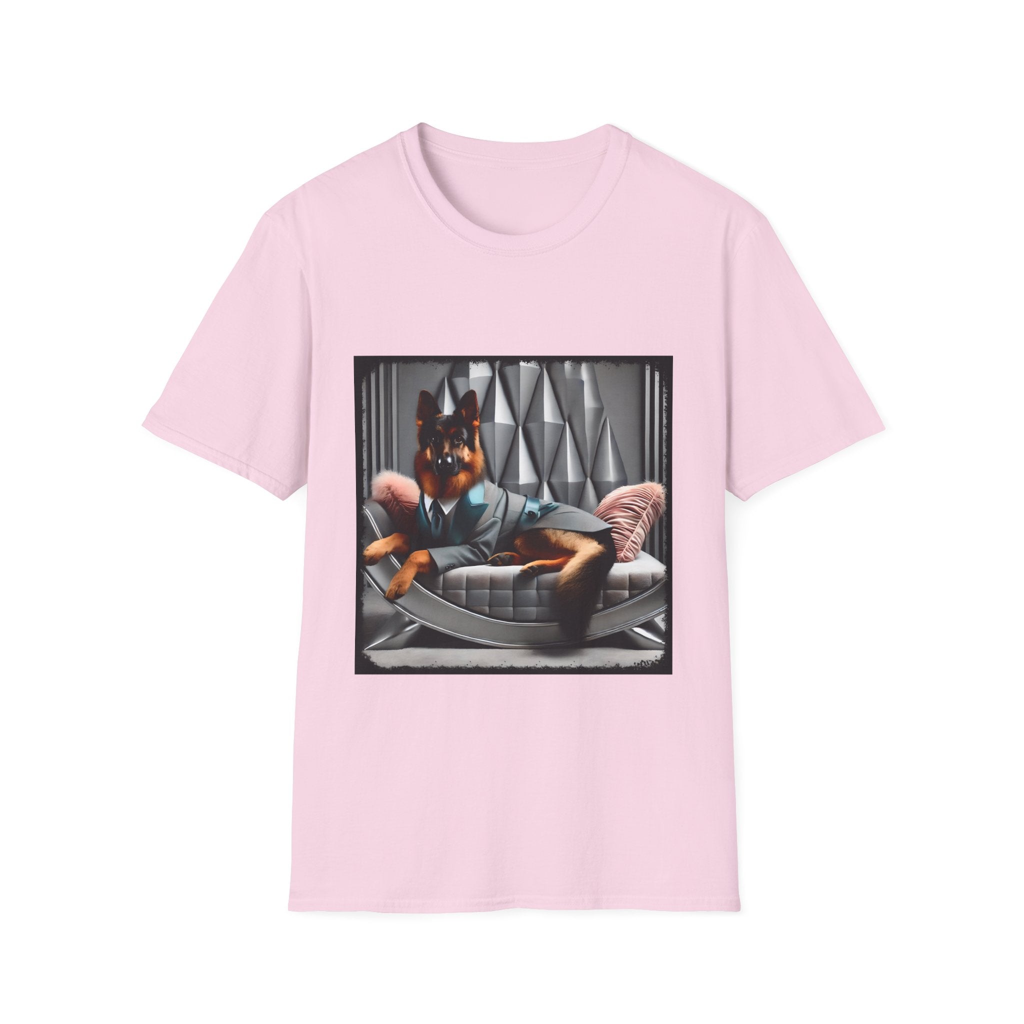 German Shepherd Luxe Muse | Unisex Dog T-Shirt