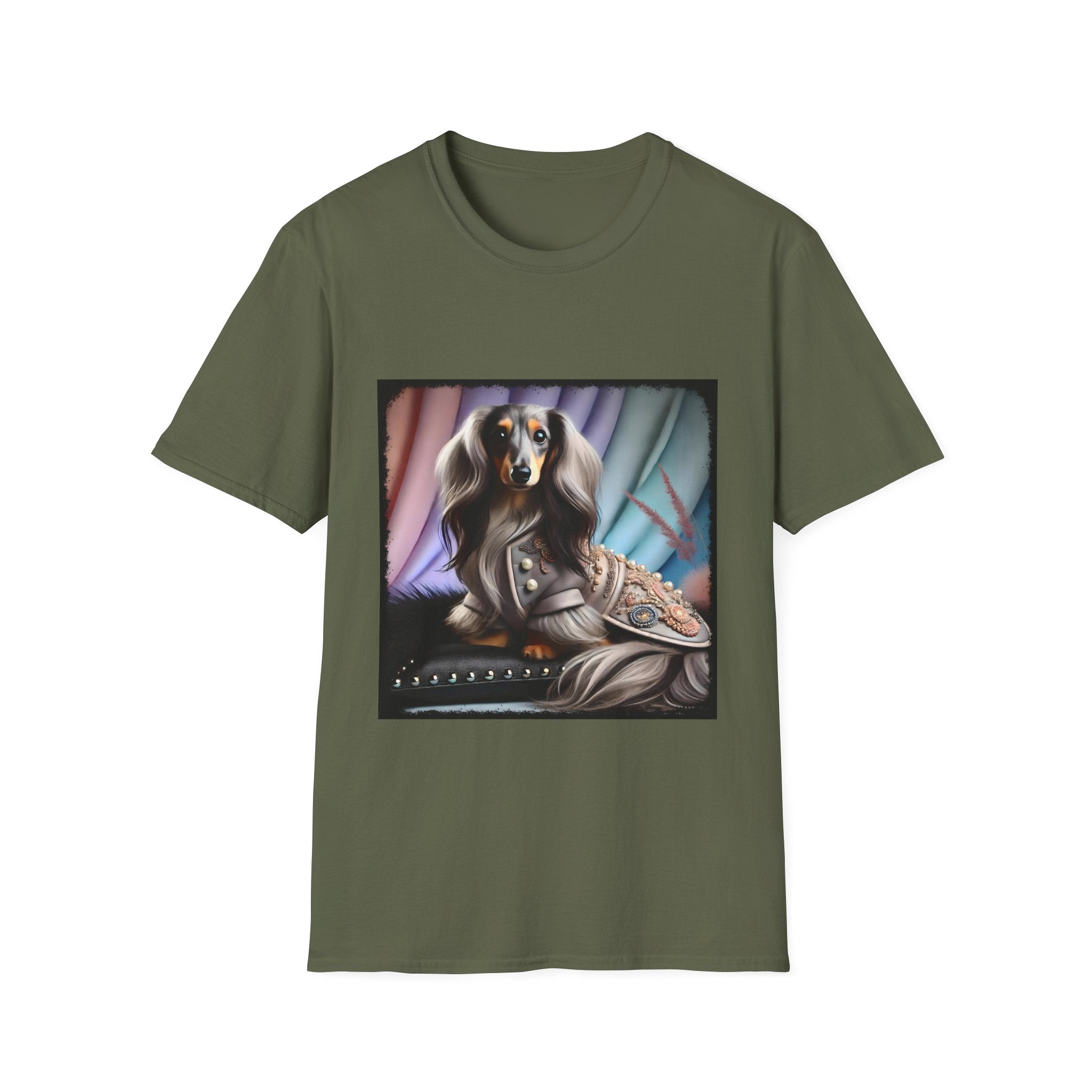 Dachshund Bold Fashionista | Unisex Dog T-Shirt