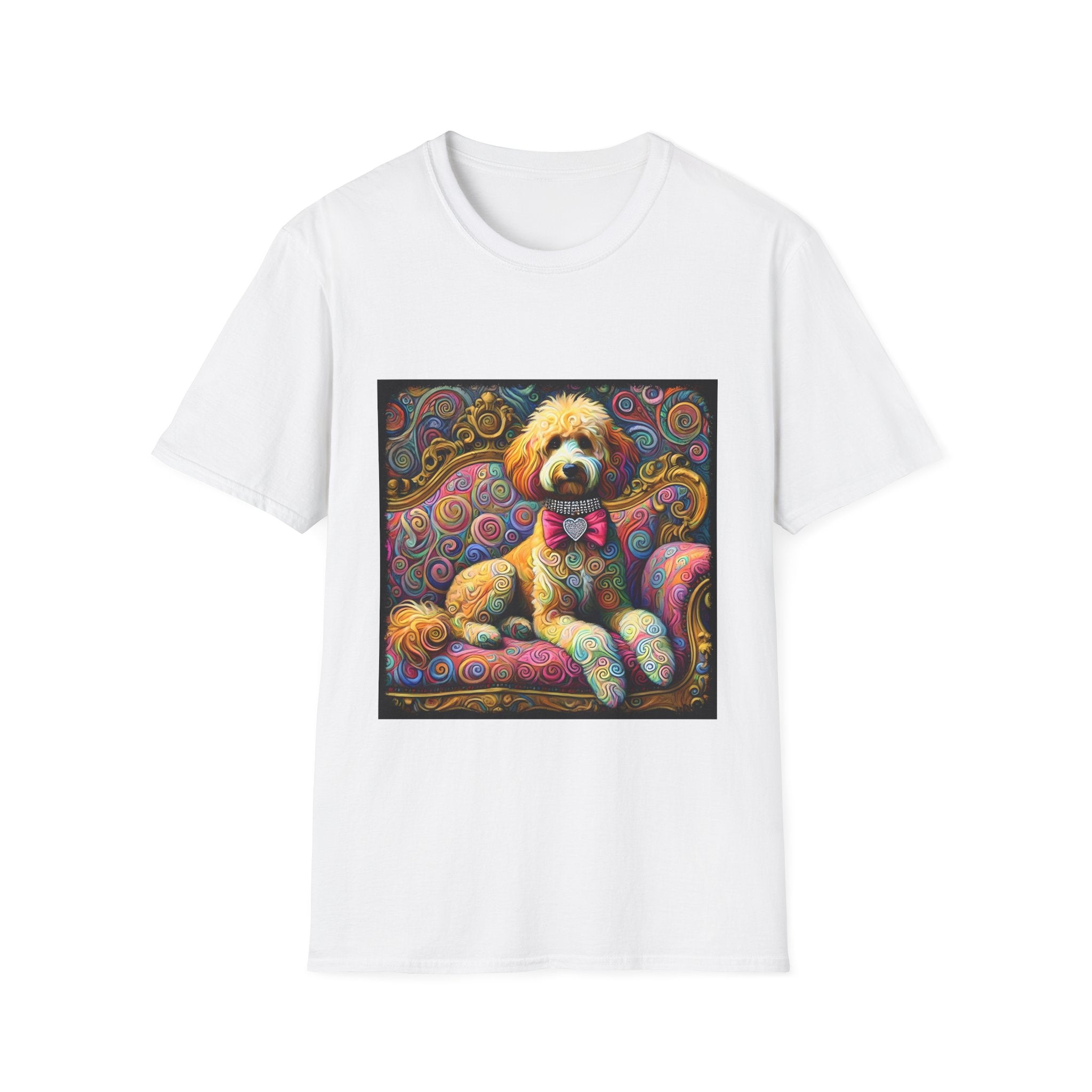 Goldendoodle Love Swirl | Unisex Dog T-Shirt