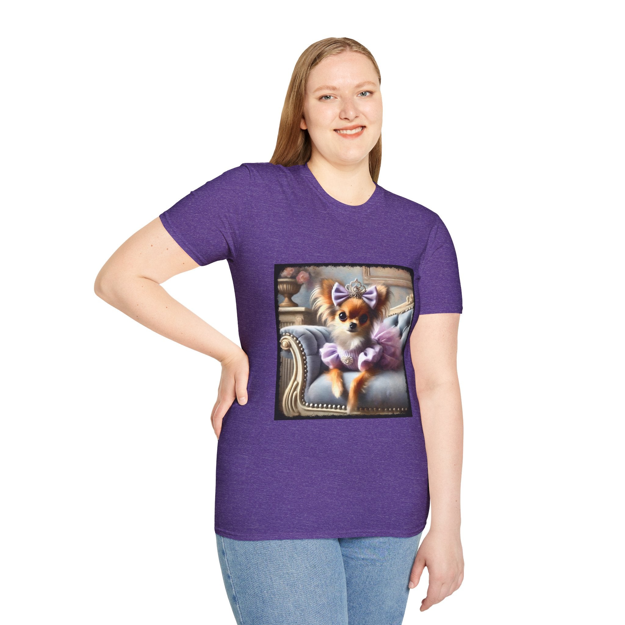 Russian Toy Purple Princess Classic | Unisex Dog T-Shirt