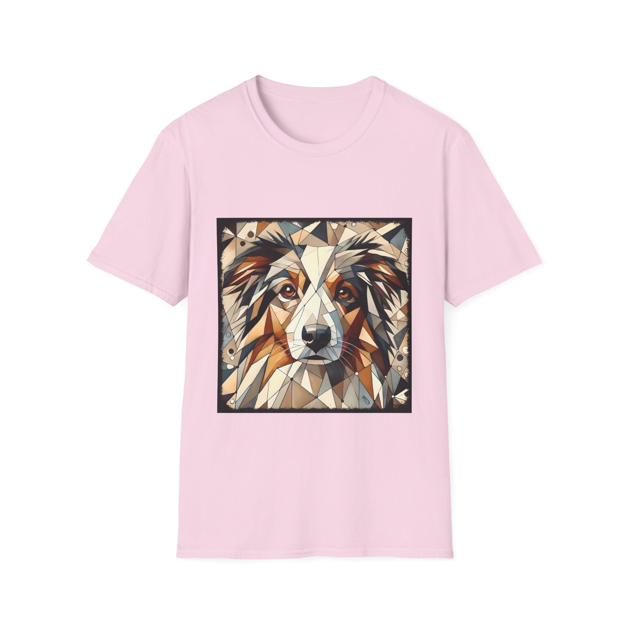 Australian Shepherd Warm Geometric | Unisex Dog T-Shirt