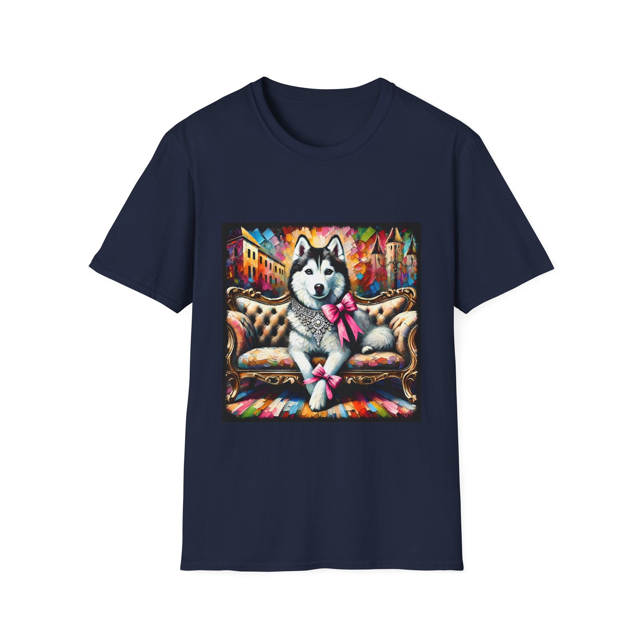 Siberian Husky Diamond Princess Classic | Unisex Dog T-Shirt