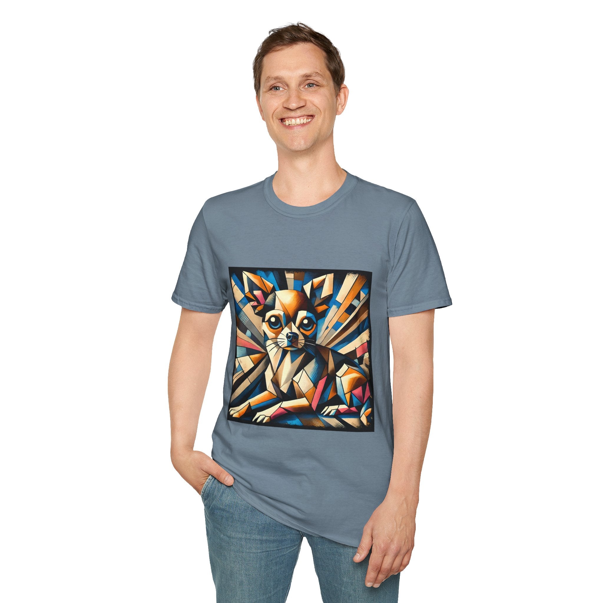 Chihuahua Warm Geometric | Unisex Dog T-Shirt