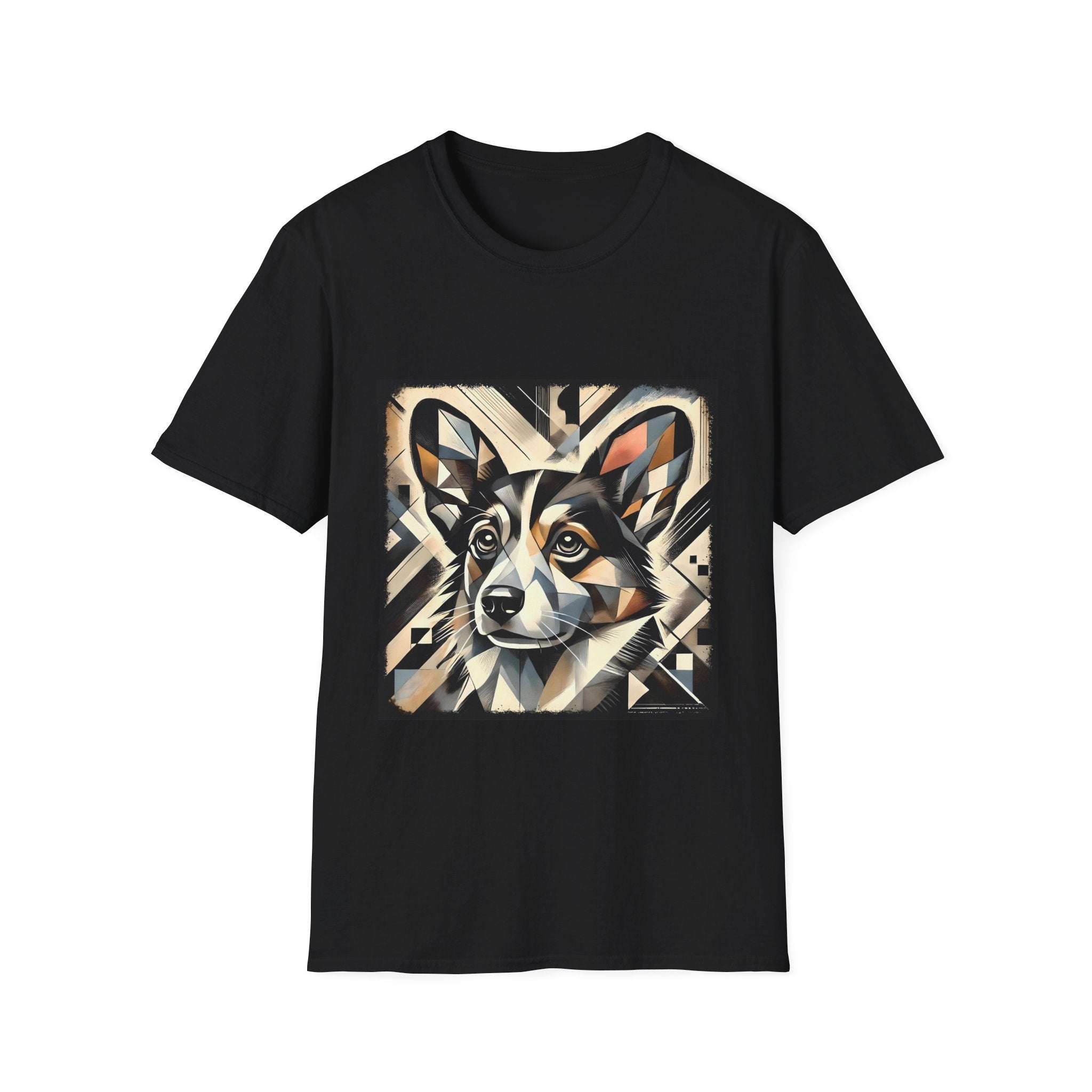 Pembroke Welsh Corgi Geometric | Unisex Dog T-Shirt