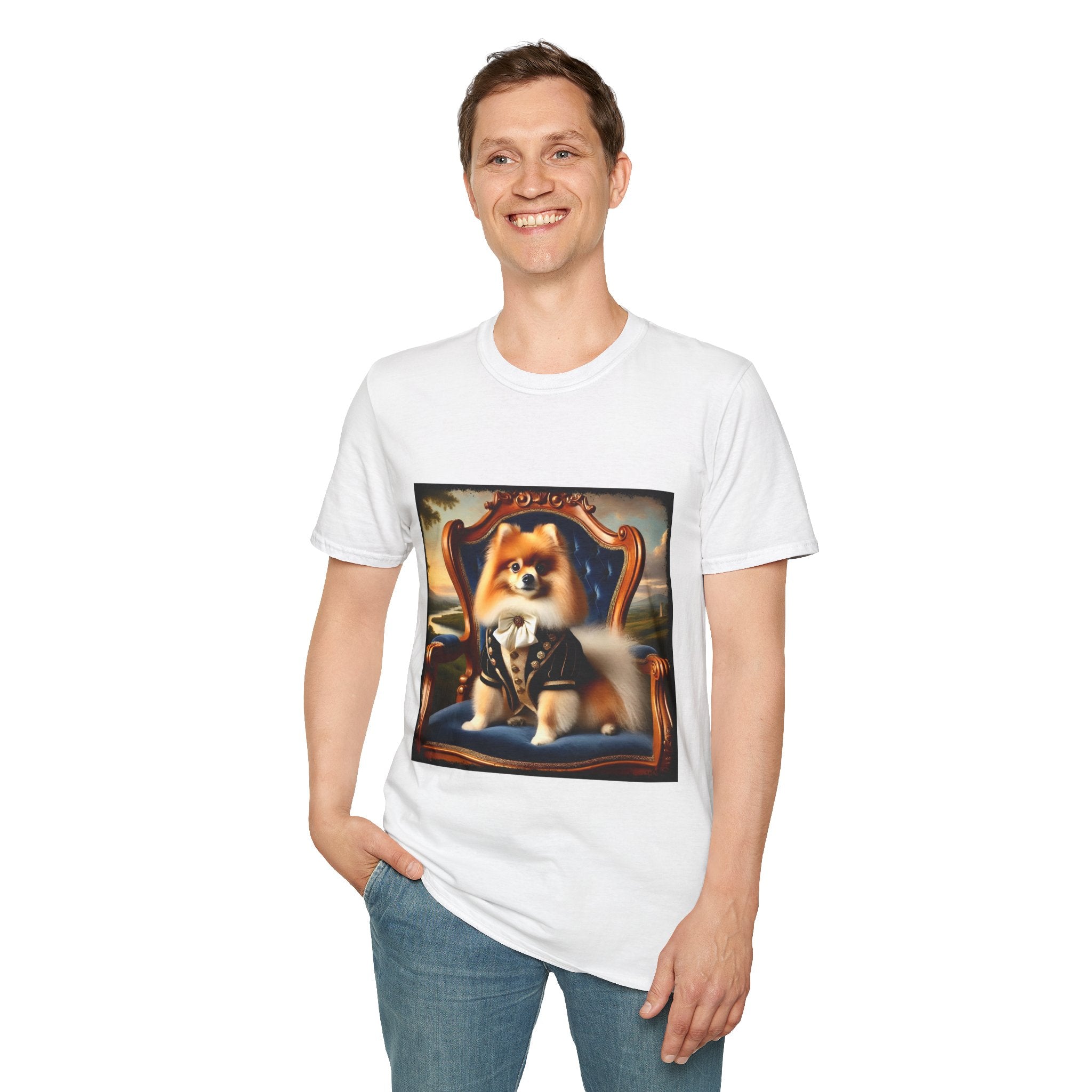 Pomeranian Groomed Gentleman | Unisex Dog T-Shirt