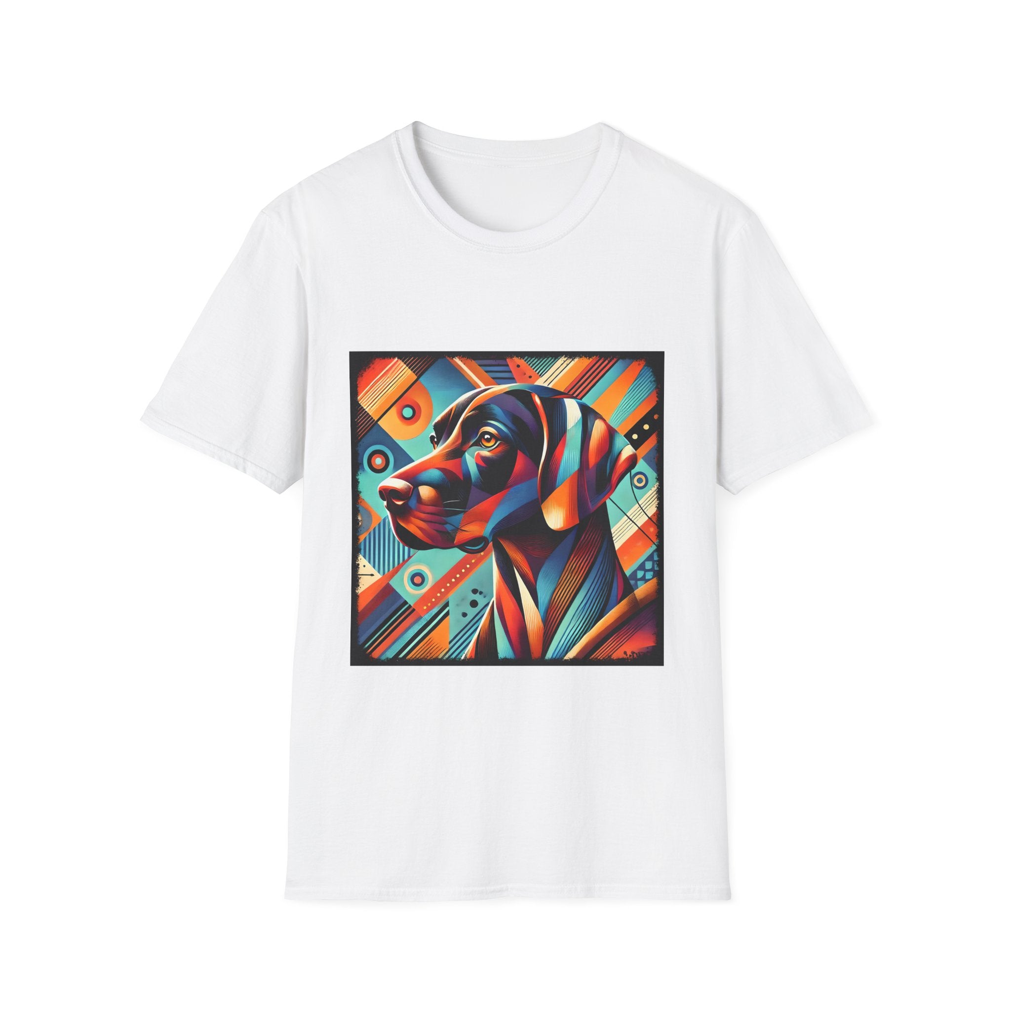 German Shorthaired Pointer Bold Geometric | Unisex Dog T-Shirt