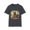 German Shepherd Seashell Siren | Unisex Dog T-Shirt