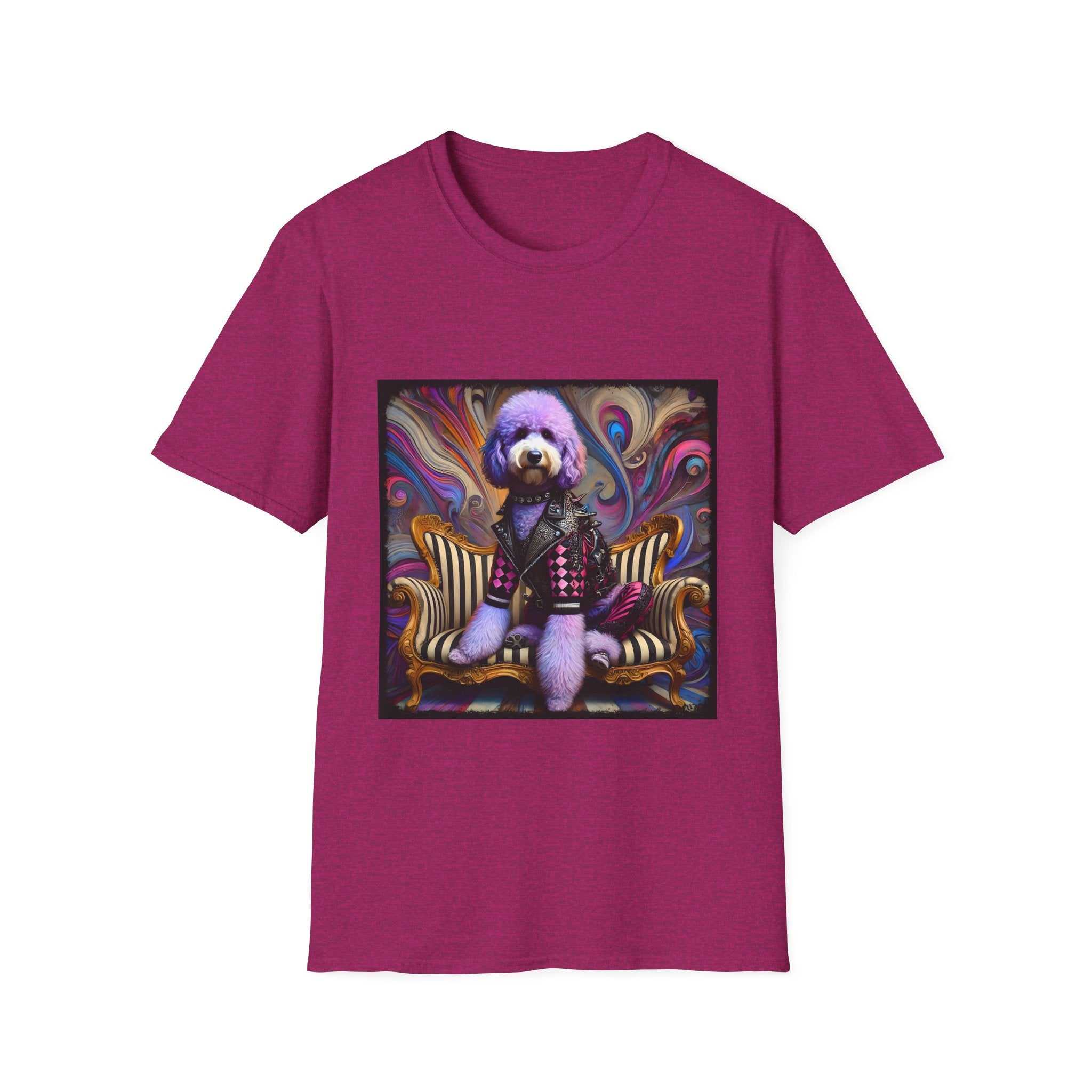 Labradoodle Lavender Rocker | Unisex Dog T-Shirt