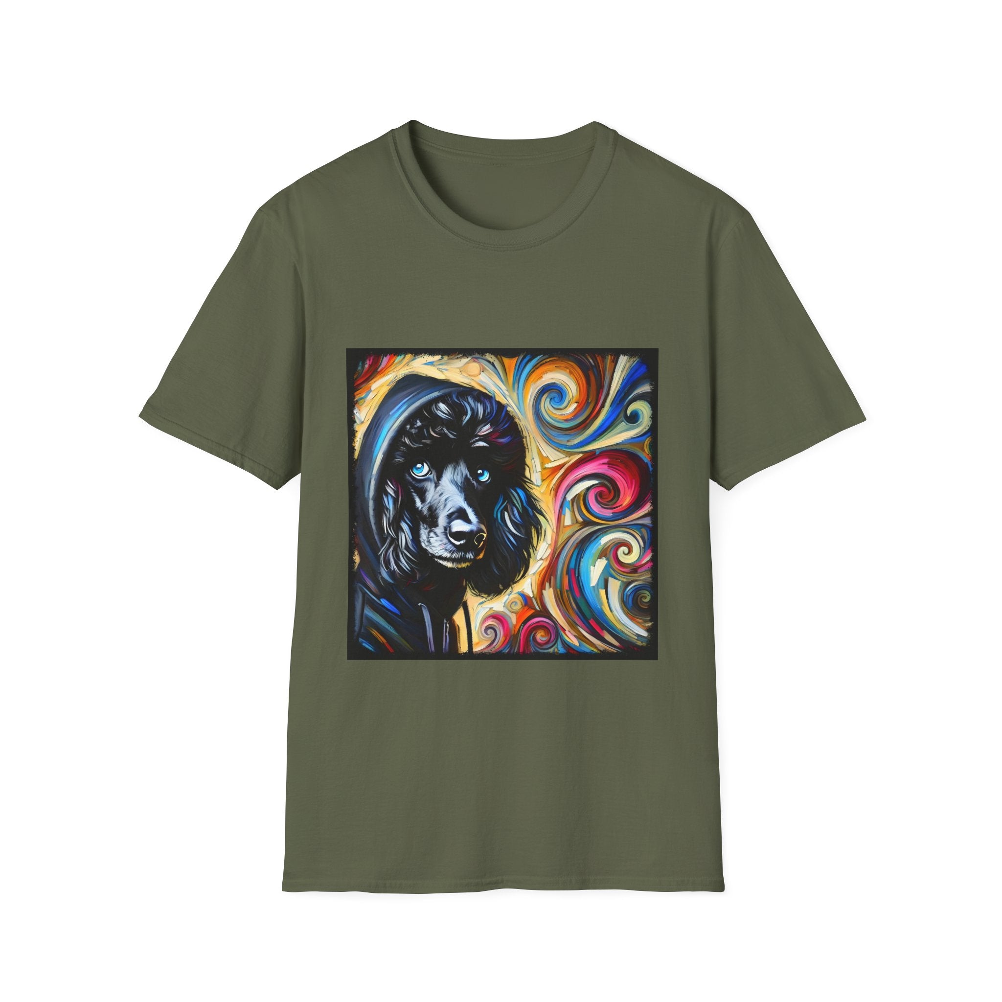 Poodle Hoodie Swirl II | Unisex Dog T-Shirt