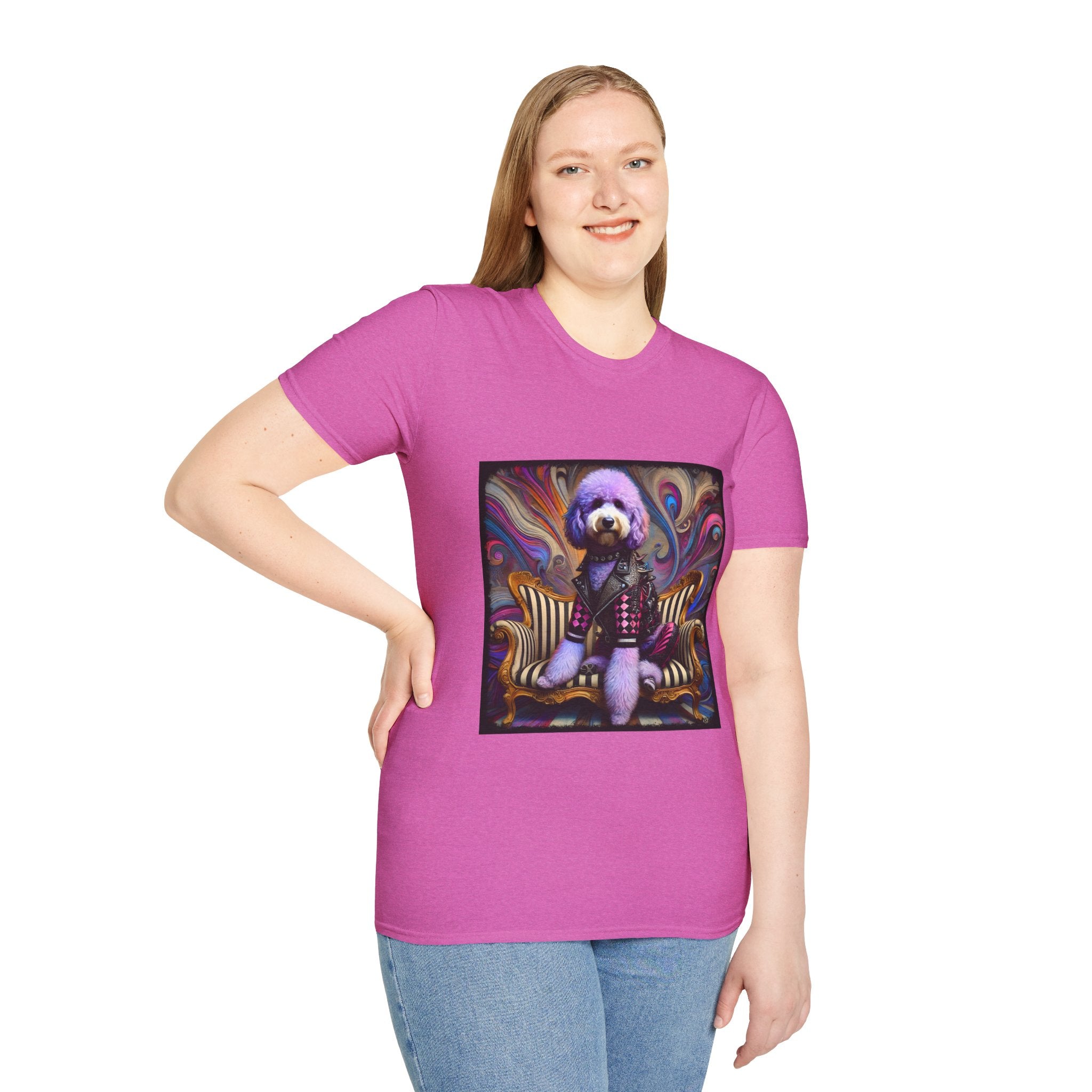 Labradoodle Lavender Rocker | Unisex Dog T-Shirt