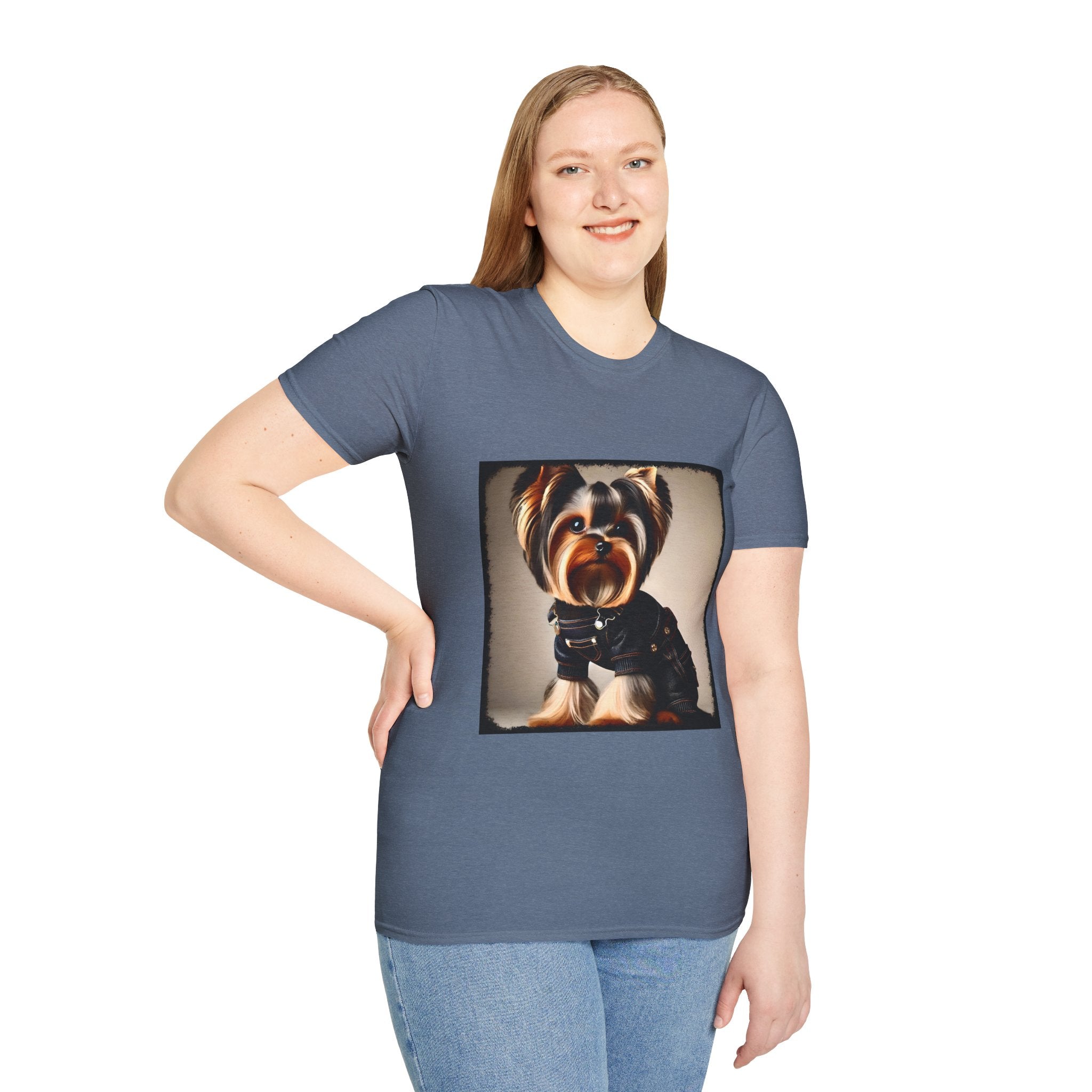 Yorkshire Terrier Denim Doll | Unisex Dog T-Shirt