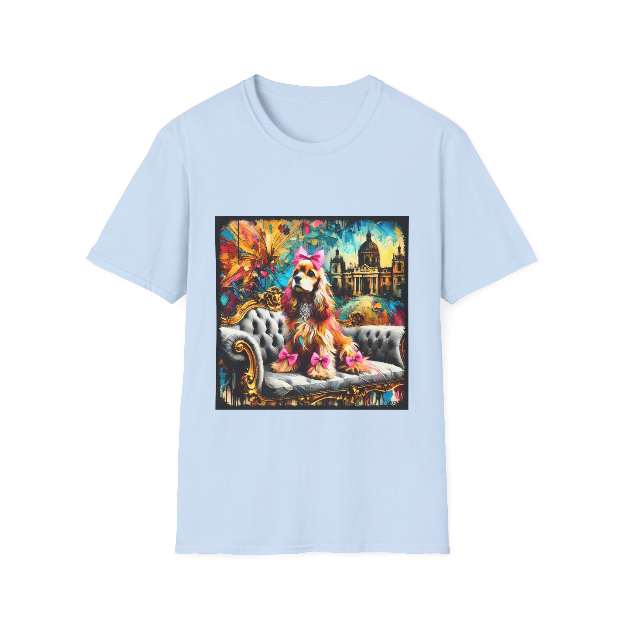 Cocker Spaniel Diamond Princess Classic | Unisex Dog T-Shirt
