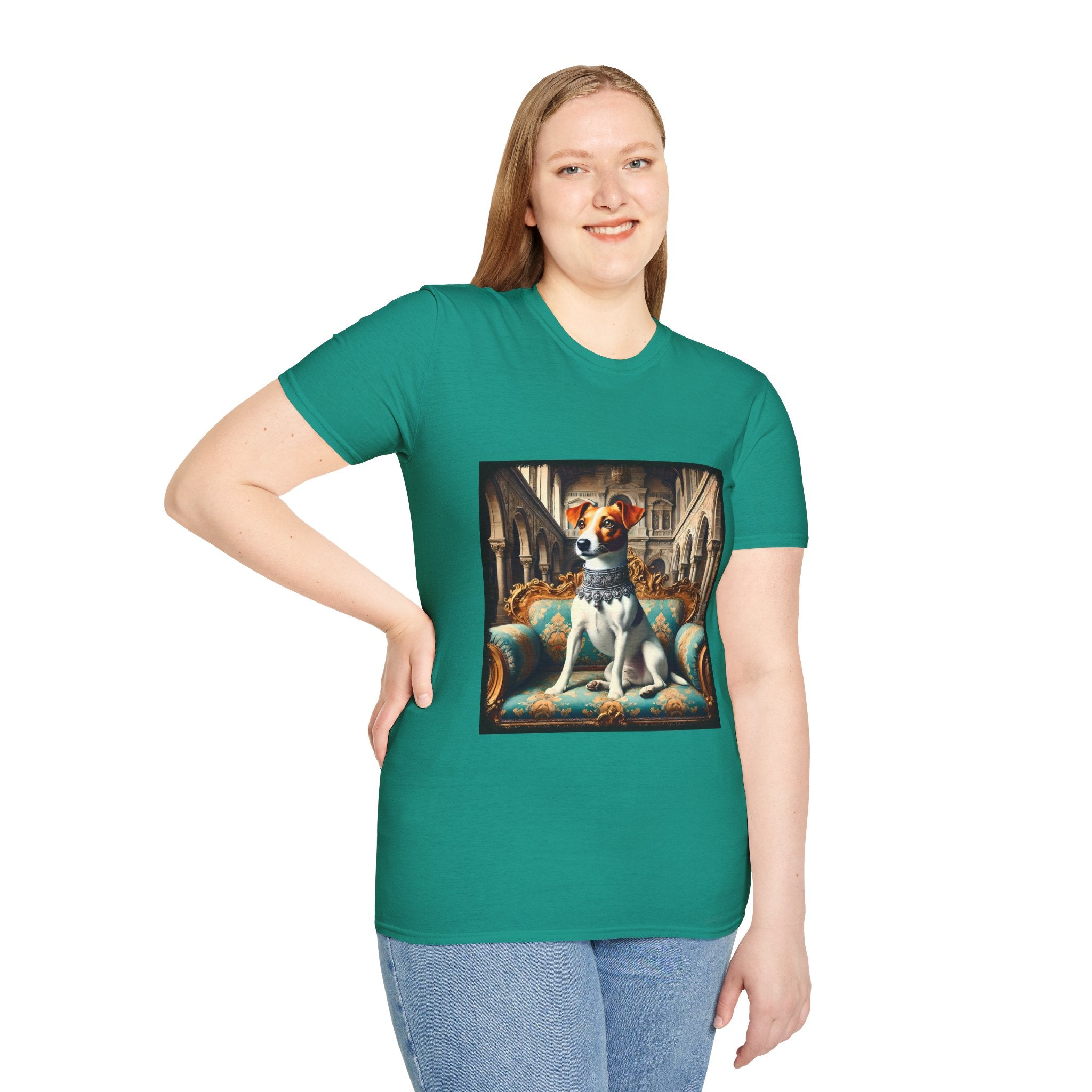 Jack Russell Terrier Poised Prince | Unisex Dog T-Shirt