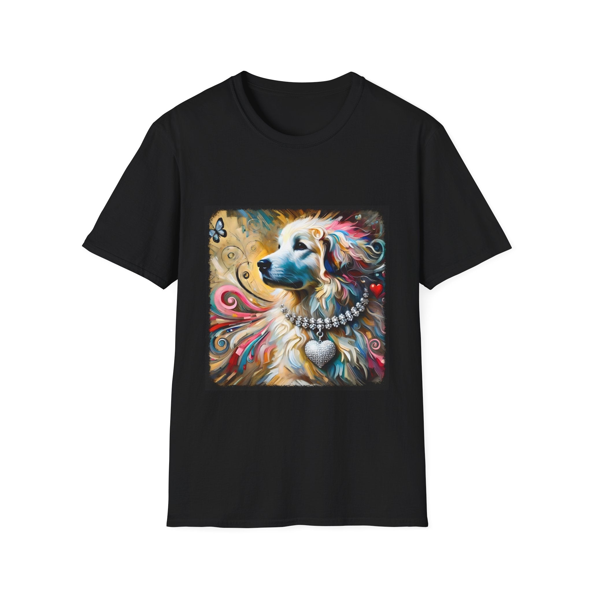 Great Pyrenees Blissful Swirl | Unisex Dog T-Shirt