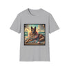 German Shepherd Seashell Siren | Unisex Dog T-Shirt