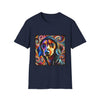 Dachshund Relaxed Swirl | Unisex Dog T-Shirt