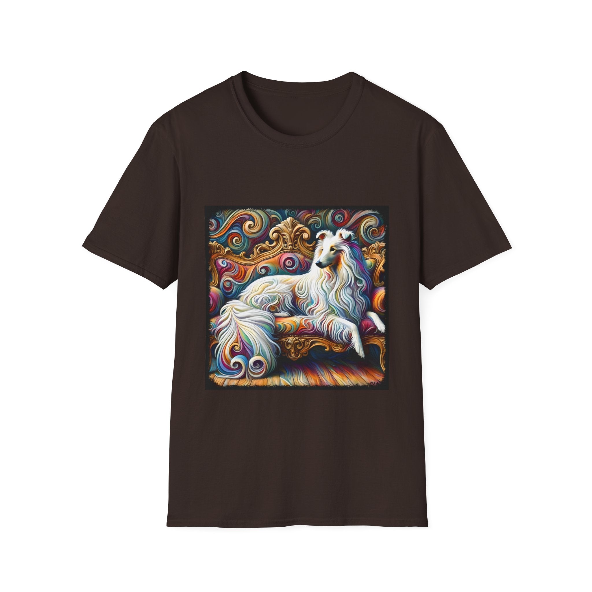 Collie Divine Swirl | Unisex Dog T-Shirt