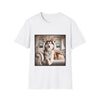 Siberian Husky Red Princess | Unisex Dog T-Shirt