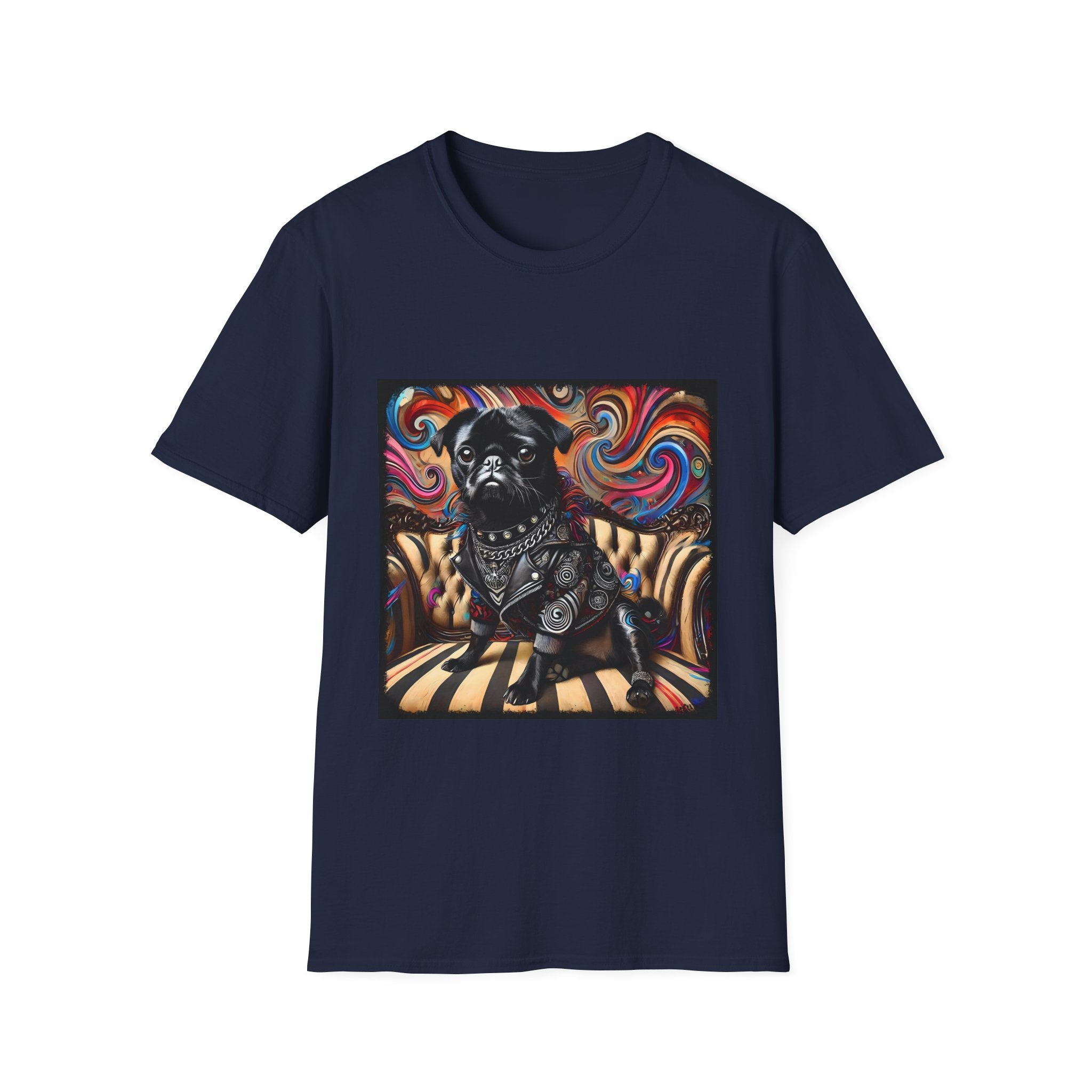 Pug Bold Rebel | Unisex Dog T-Shirt