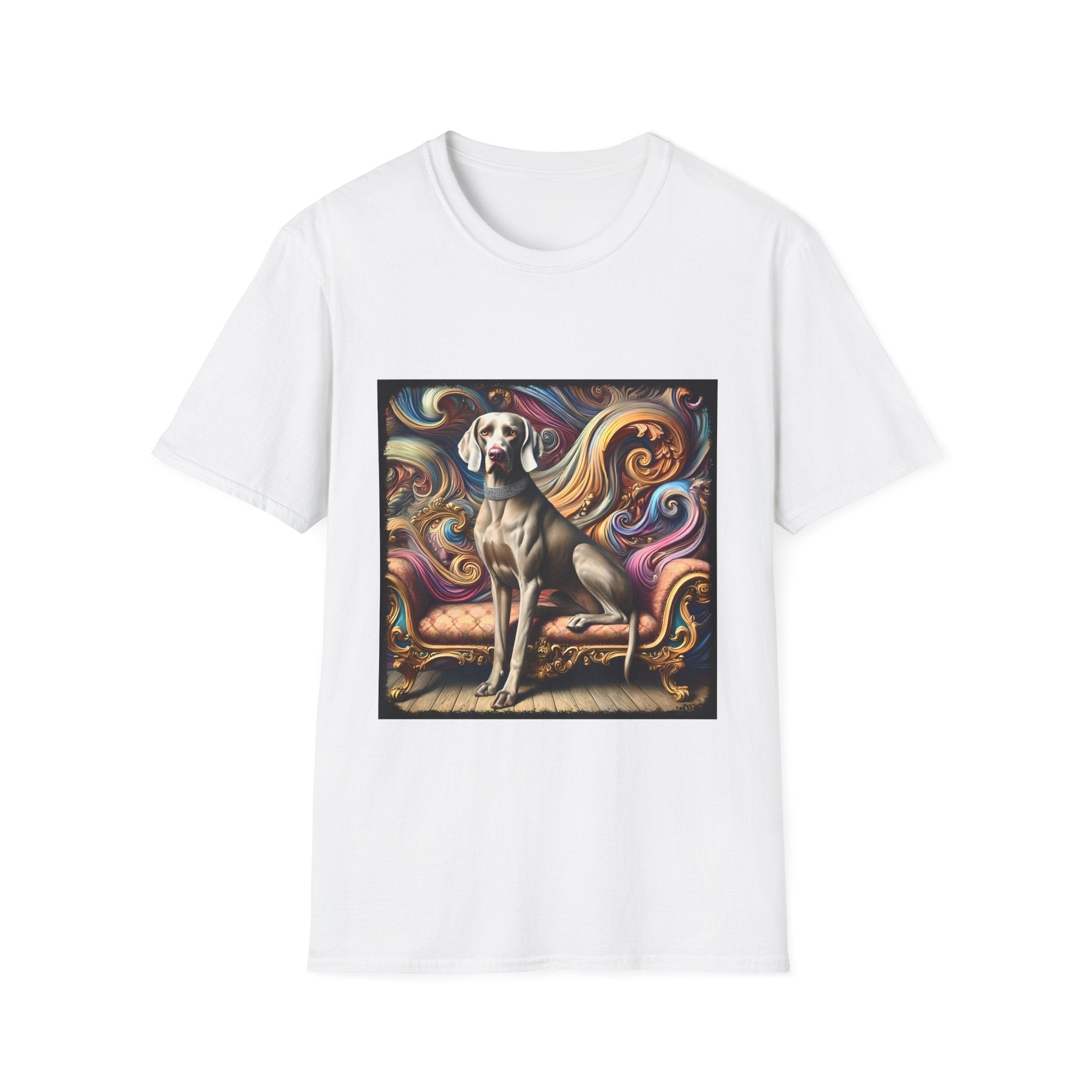 Weimaraner Bold Swirl | Unisex Dog T-Shirt