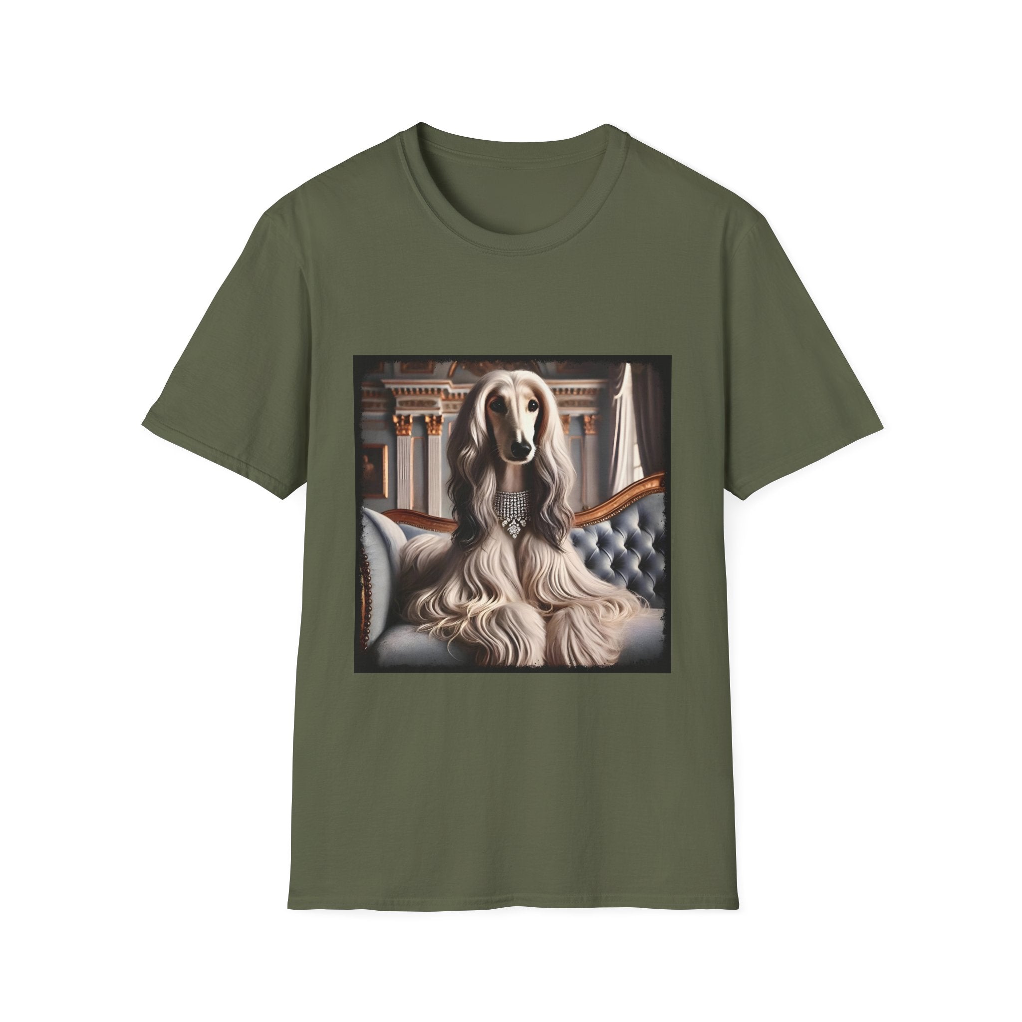 Afghan Hound Status Sniffer | Unisex Dog T-Shirt