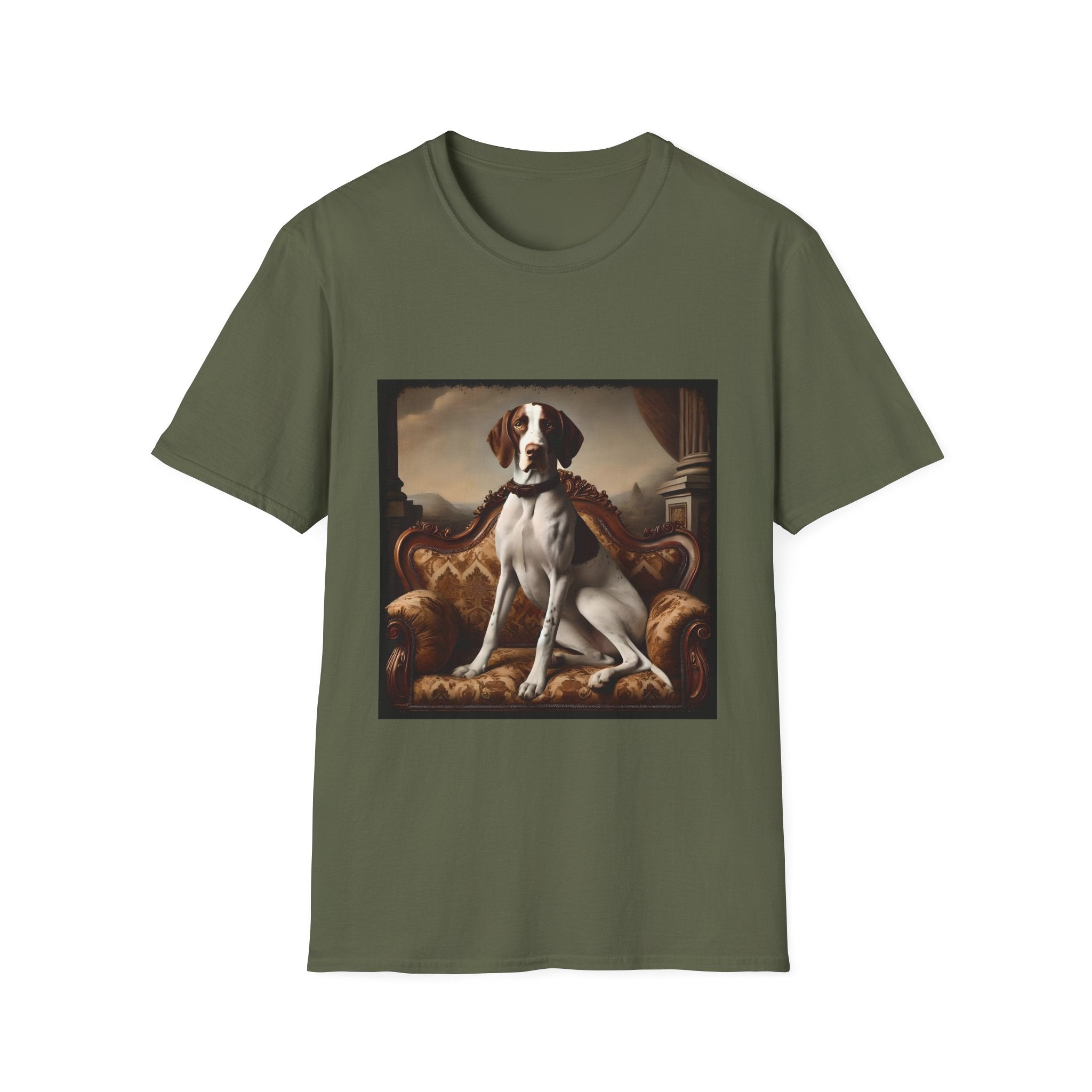 German Shorthaired Pointer Dashing Duke | Unisex Dog T-Shirt