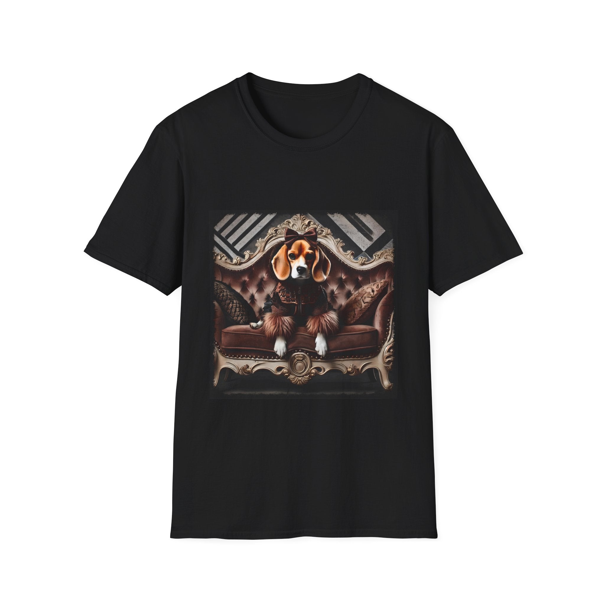 Beagle Fierce Fashionista | Unisex Dog T-Shirt