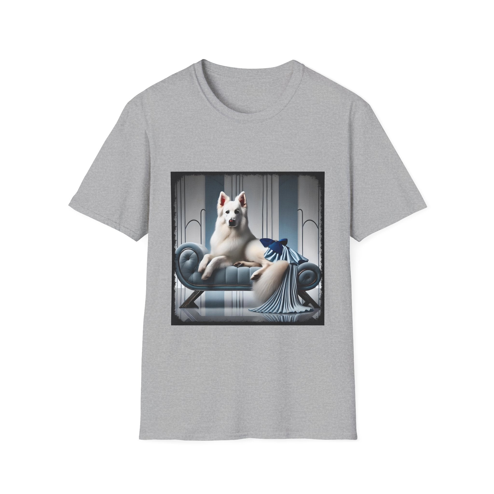 German Shepherd Blue Icon | Unisex Dog T-Shirt