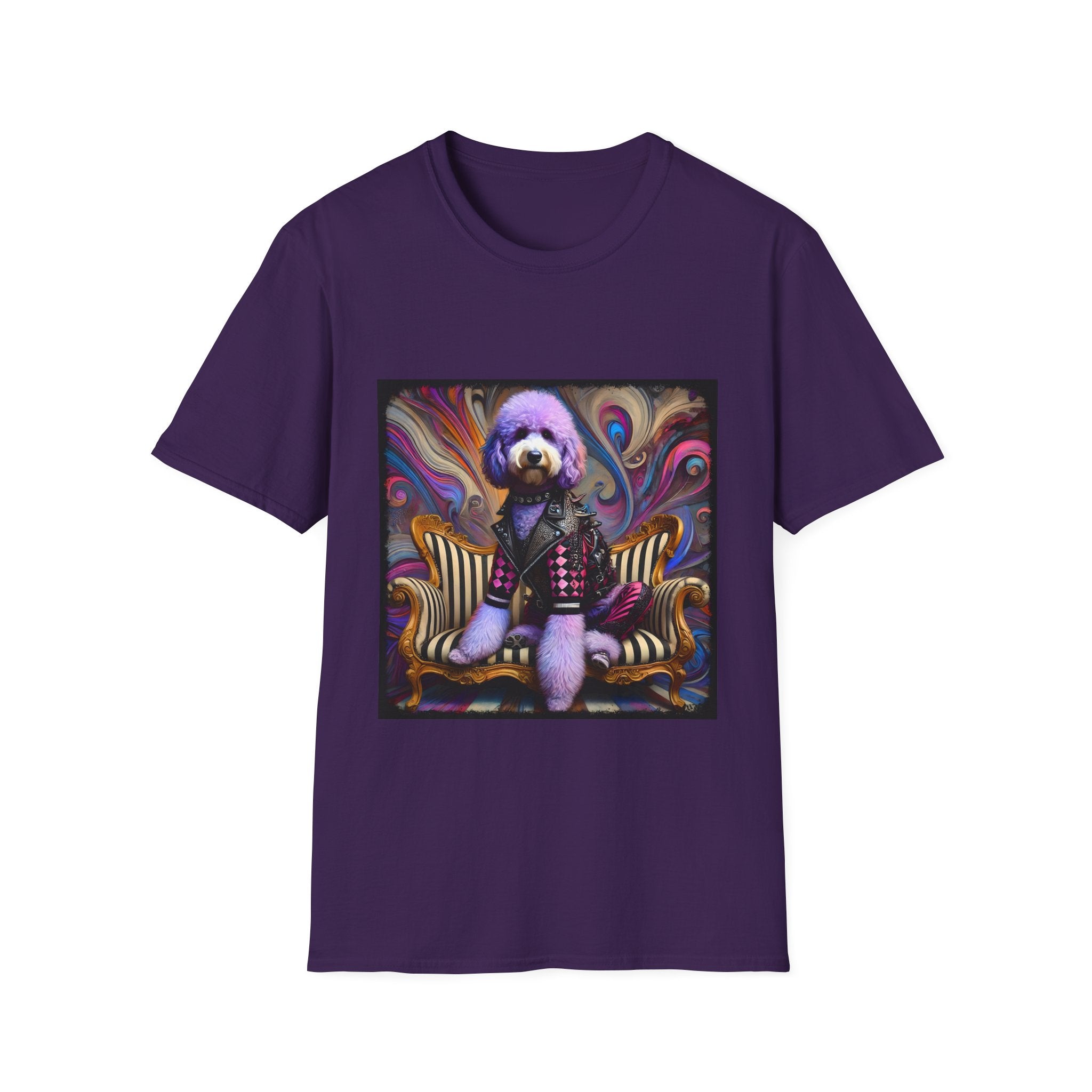 Labradoodle Lavender Rocker | Unisex Dog T-Shirt