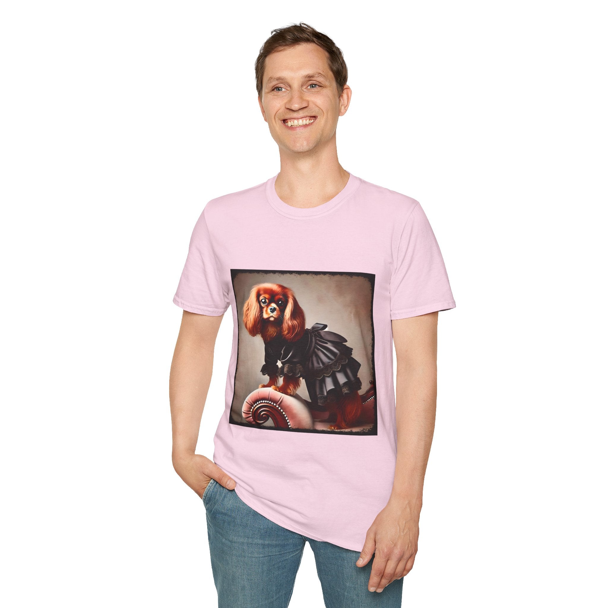 Cavalier King Charles Spaniel Edgy Muse | Unisex Dog T-Shirt